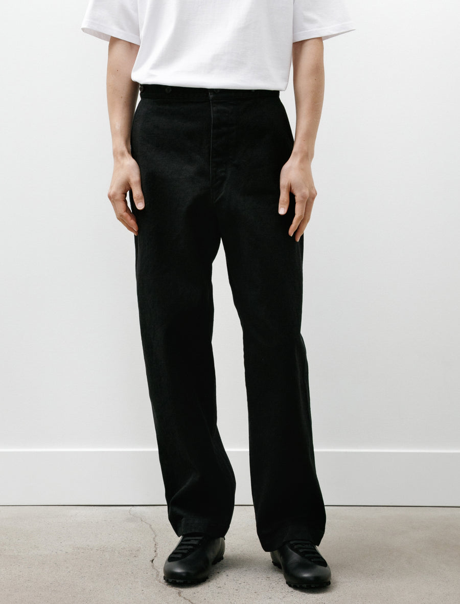 Black Denim Over Pants - Image 4