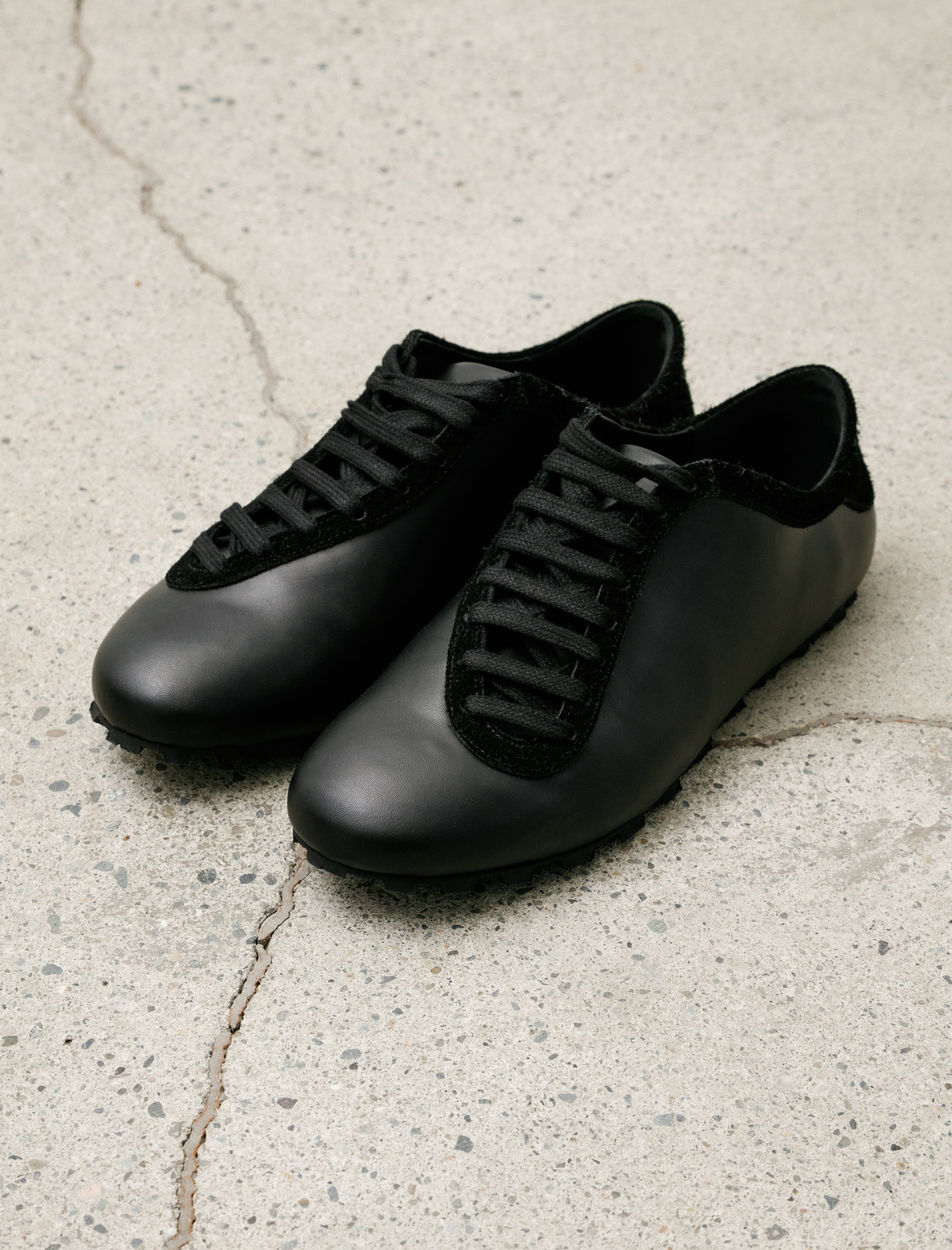 Sine & Cosine Johan Sneaker Washed Cow/Brushed Suede