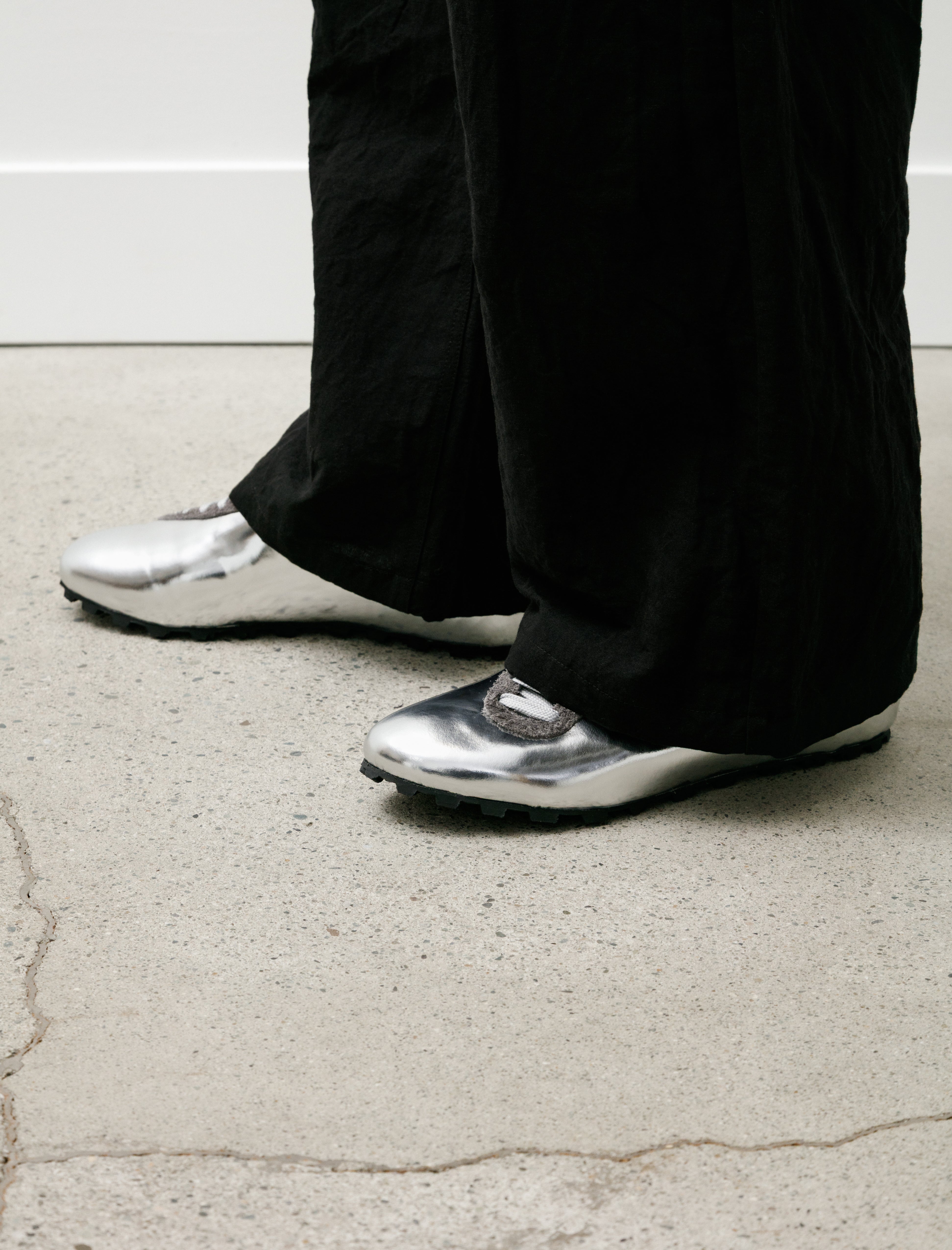 Sine & Cosine Johan Sneaker Mirror Calf/Brushed Suede