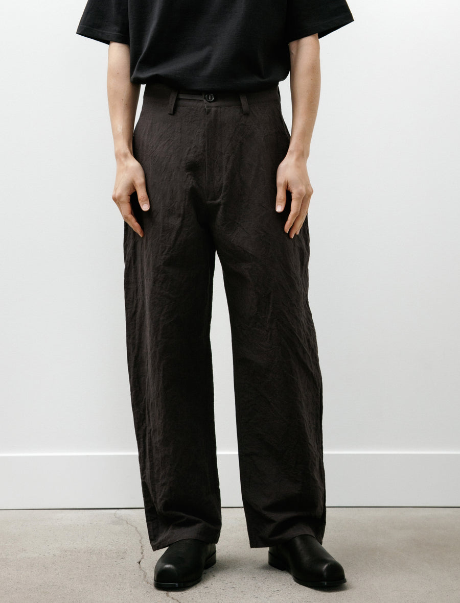 R20 Pants-4 Wide Pants Earth Linen - Image 4