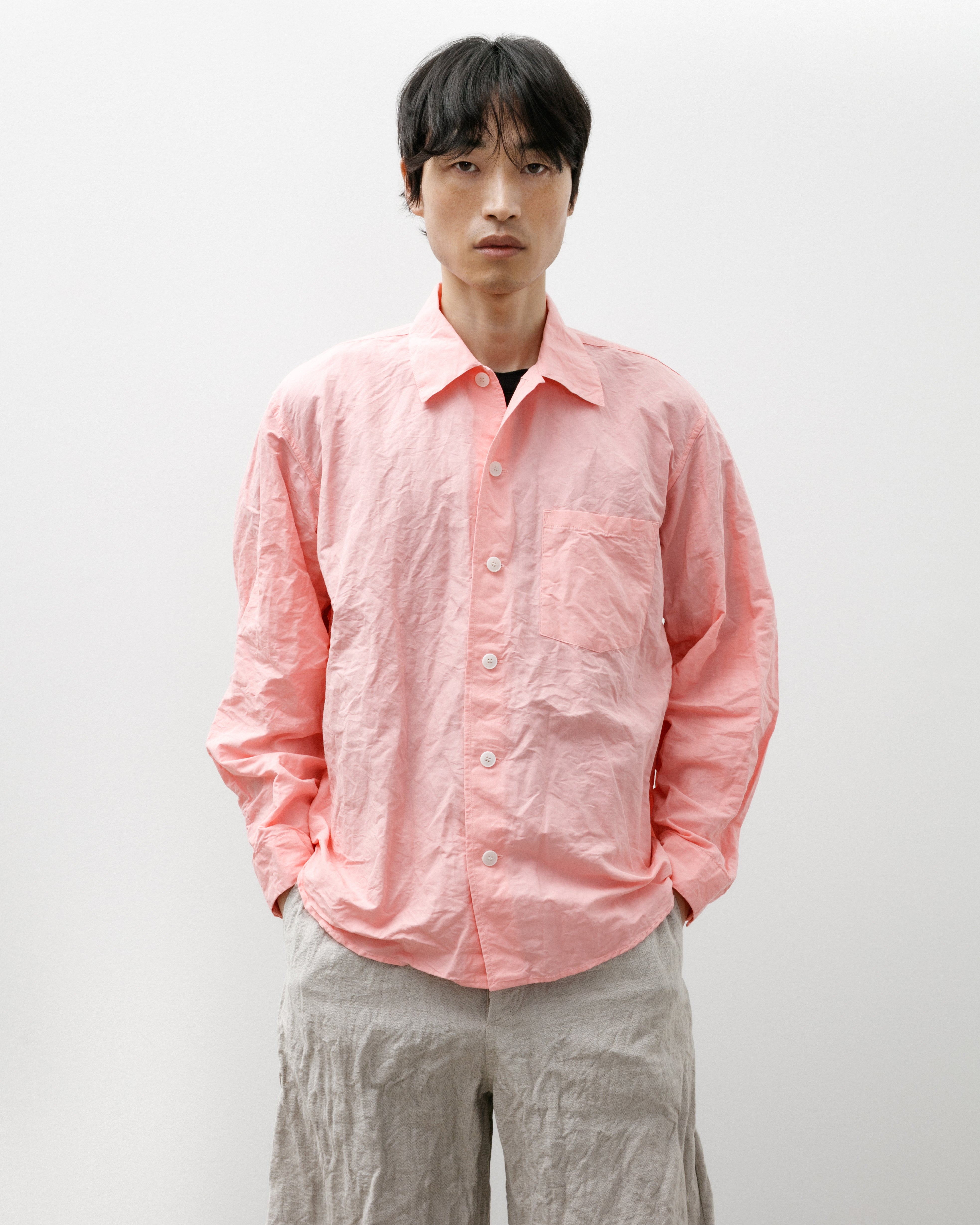 Unkruid New Cloud Pink Ramie Dense Typewriter