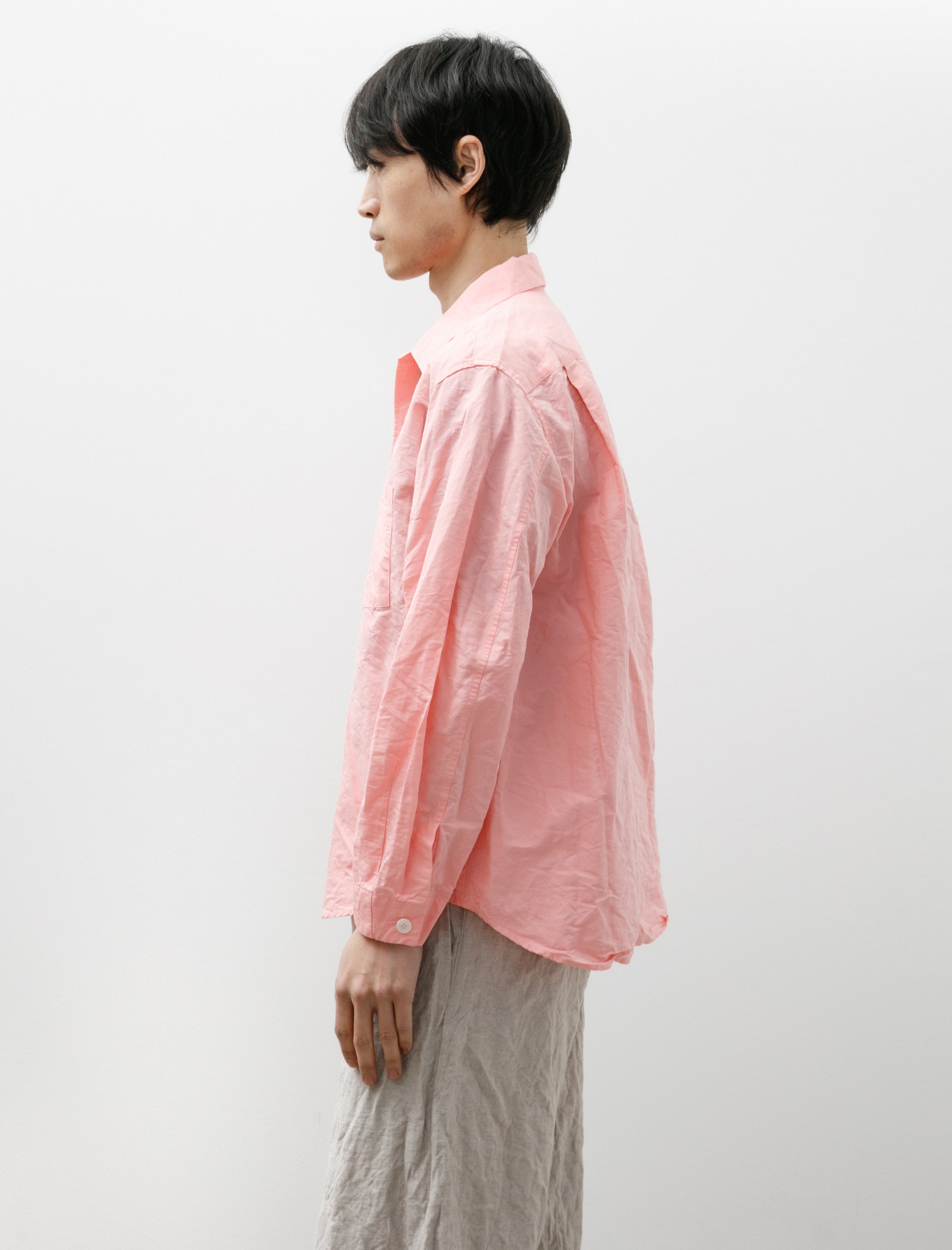 Unkruid New Cloud Pink Ramie Dense Typewriter