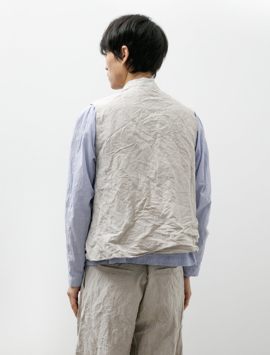 Summer Sonata Natural French Herringbone - Image 2