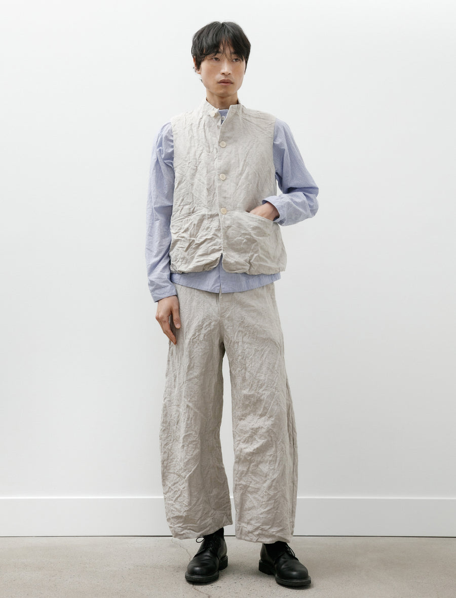 Inmo Pants Natural French Herringbone - Image 1