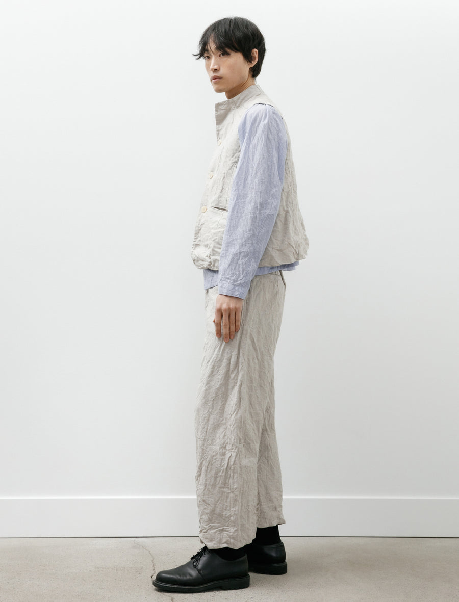 Inmo Pants Natural French Herringbone - Image 3