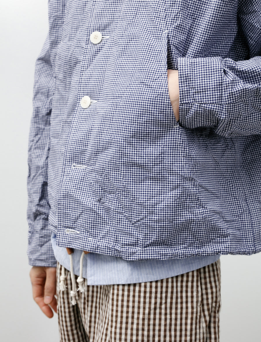 South of North Blue White Bakers Pepita - Image 4