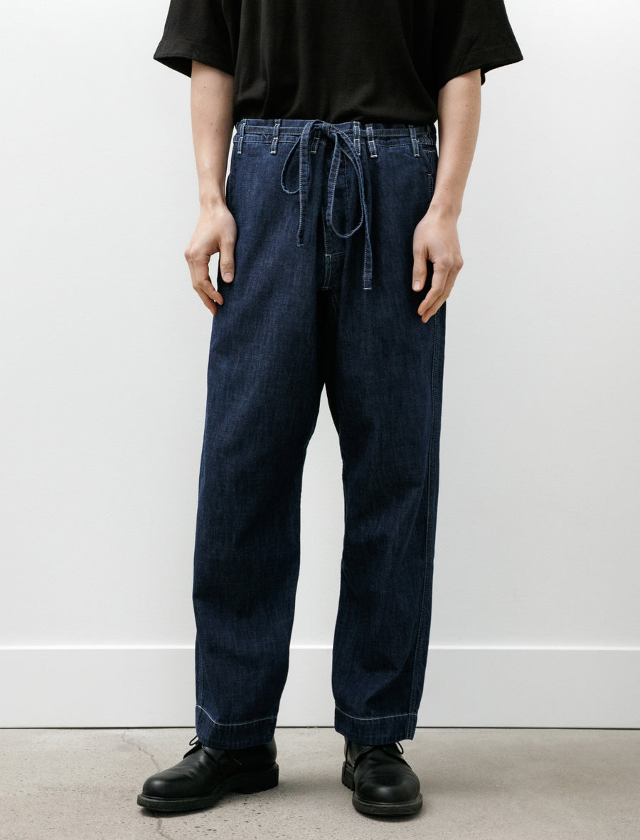 Tie Me Up Pant L Denim Indigo - Image 4