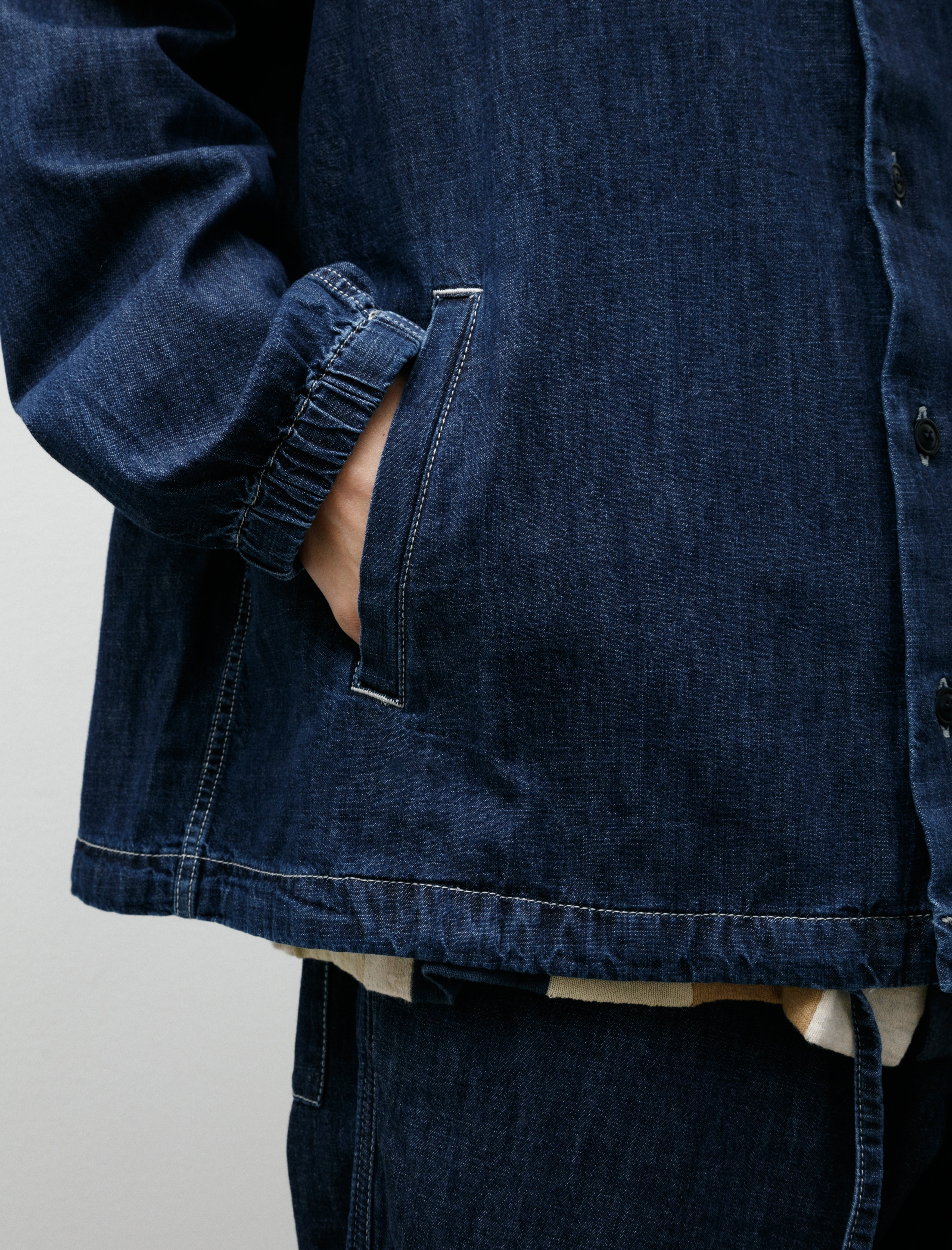Casey Casey Eudes Denim Shirt L Denim Indigo
