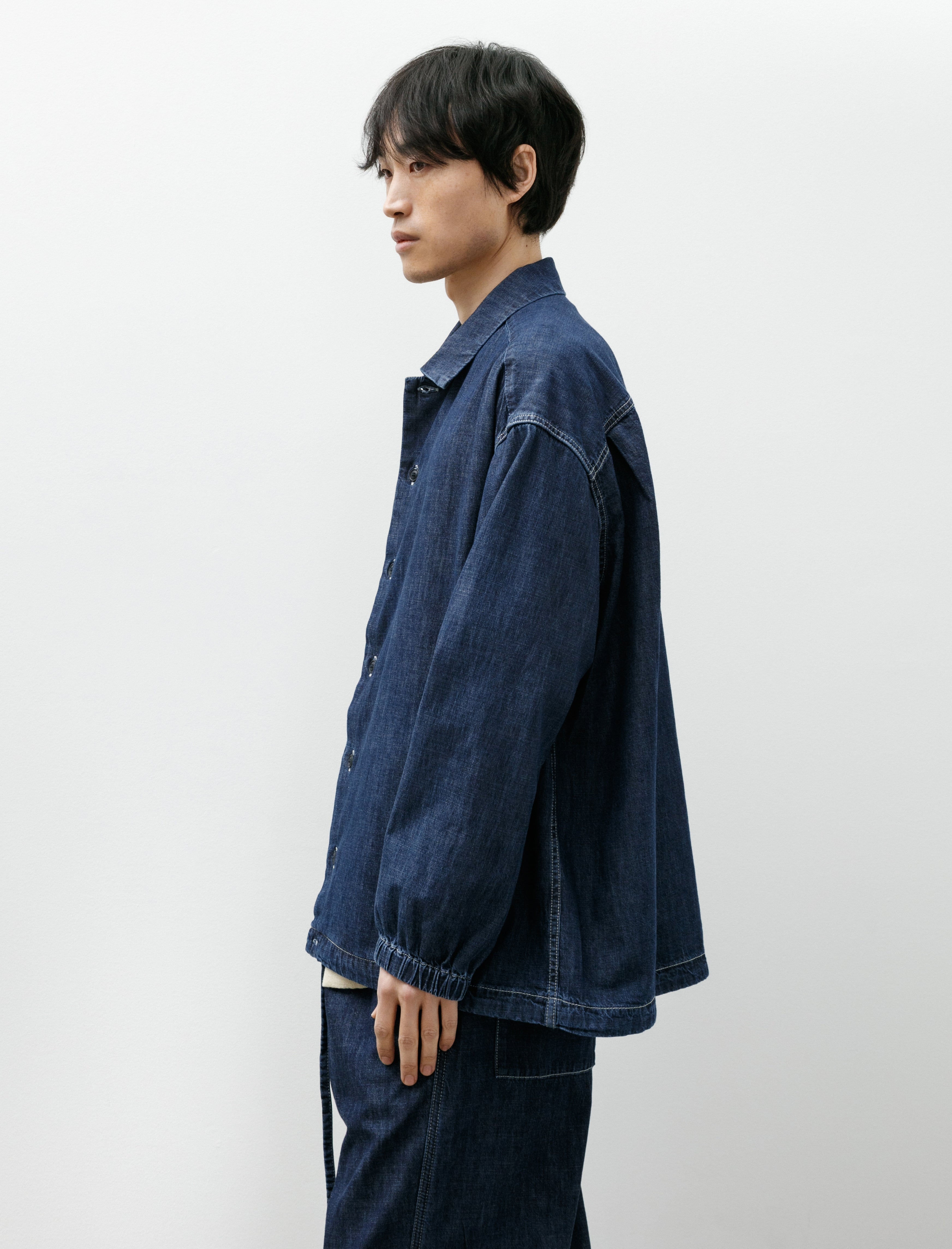 Casey Casey Eudes Denim Shirt L Denim Indigo