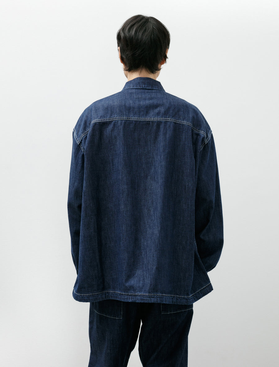 Eudes Denim Shirt L Denim Indigo - Image 2