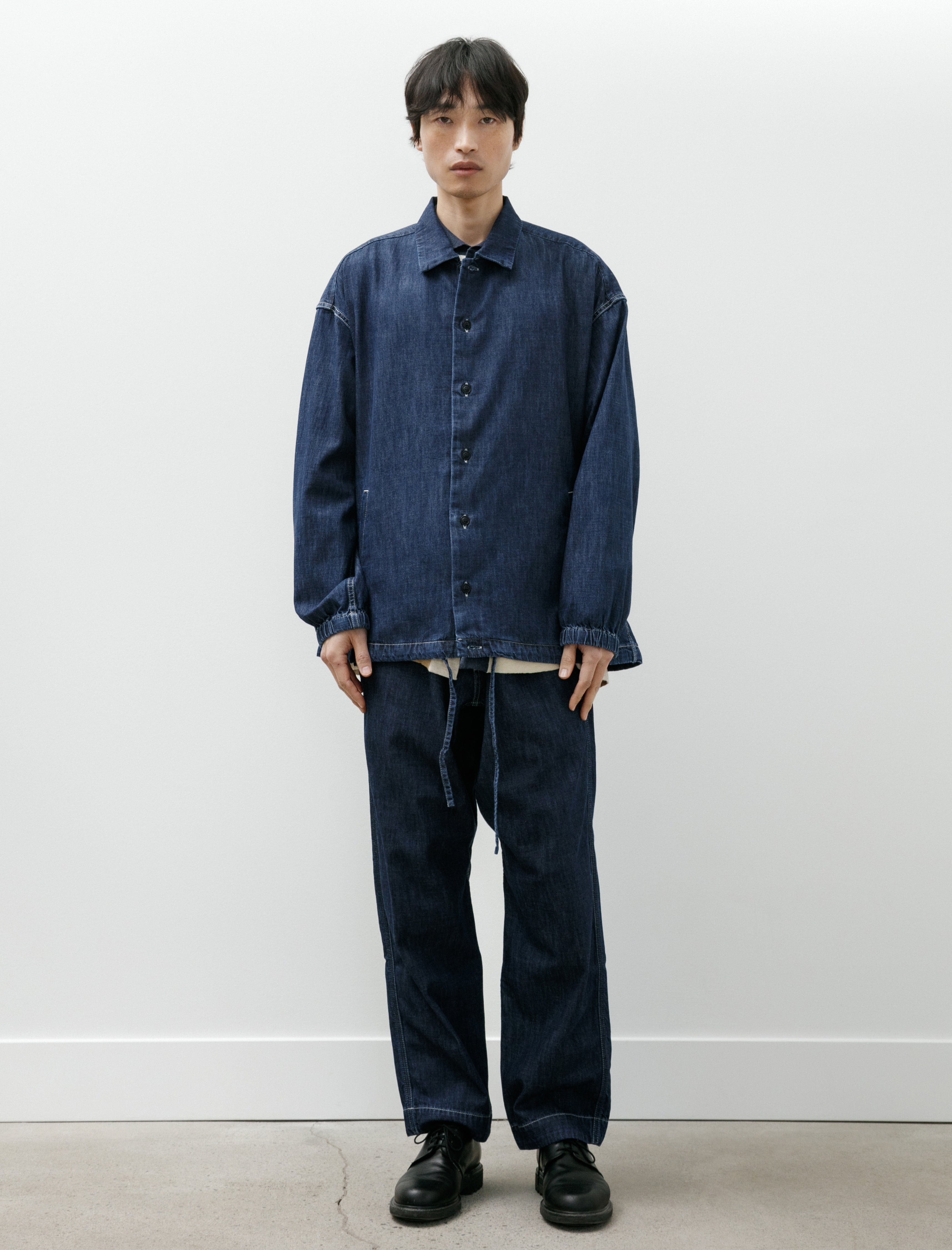 Casey Casey Eudes Denim Shirt L Denim Indigo