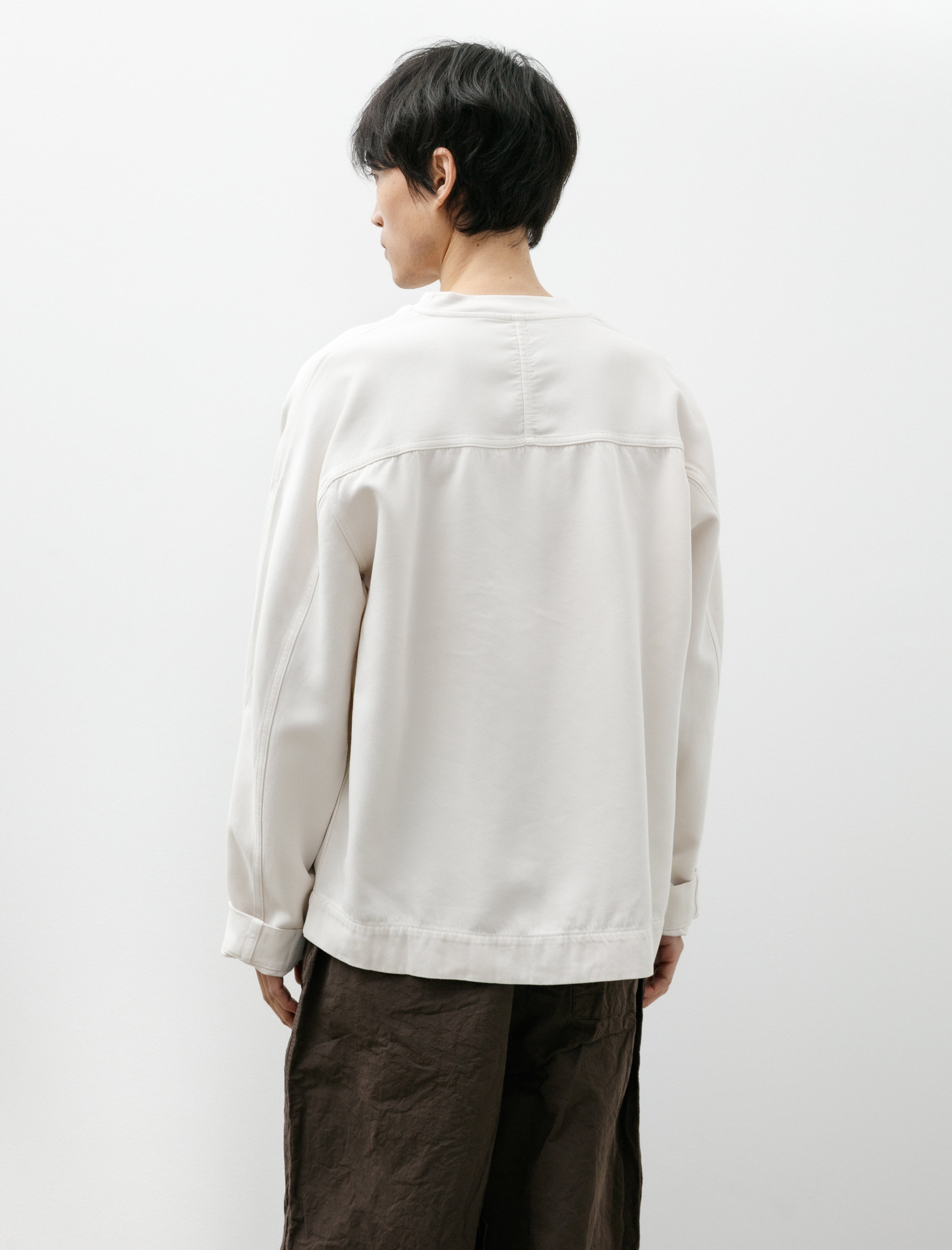 Casey Casey Workwear Sweatshirt Cleany Ivory – Neighbour