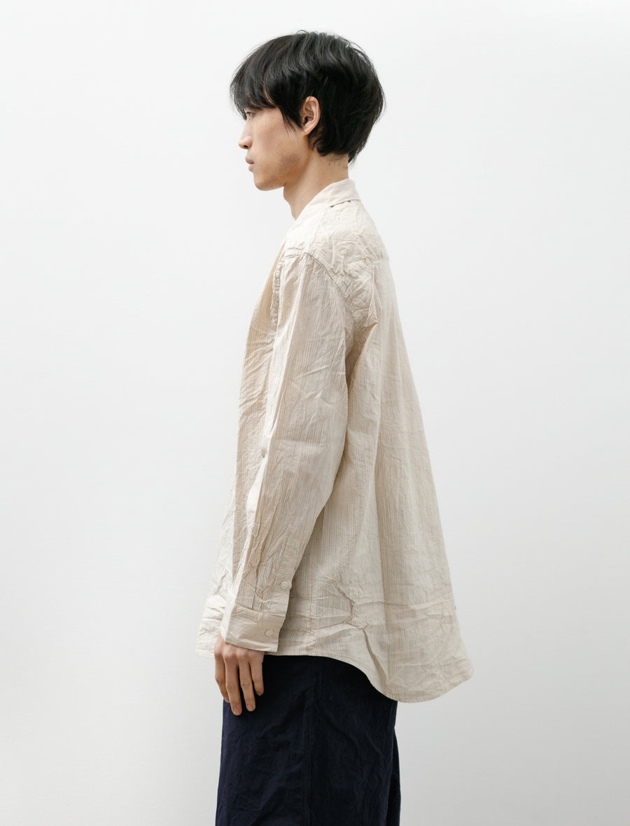 Fabiano Shirt Wind Stripe Nat Stripe - Image 3