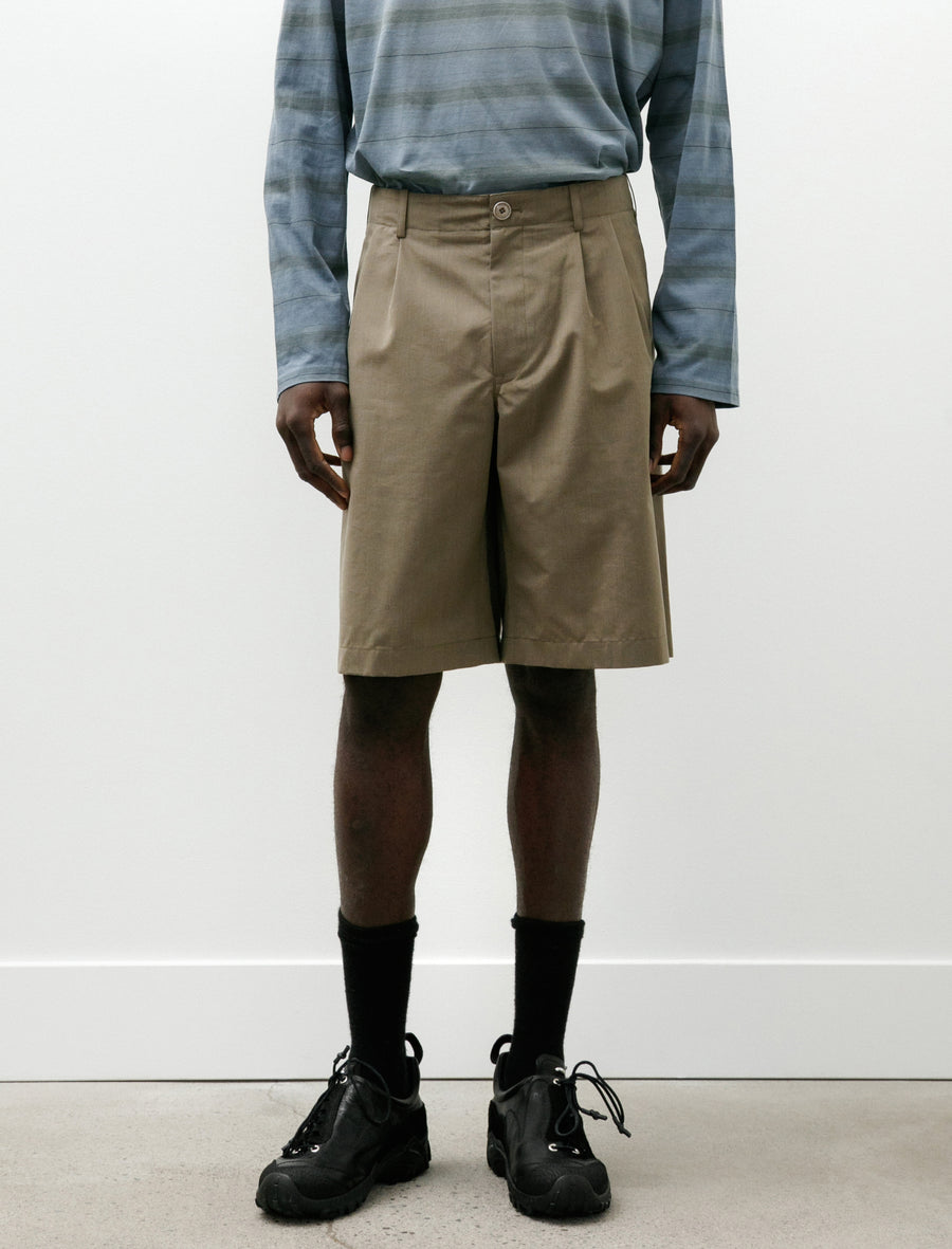 Our Legacy Ponte Shorts Dry Leaf Balance Woolcot Neighbour Our Legacy Ponte Shorts Dry Leaf Balance Woolcot Neighbour
