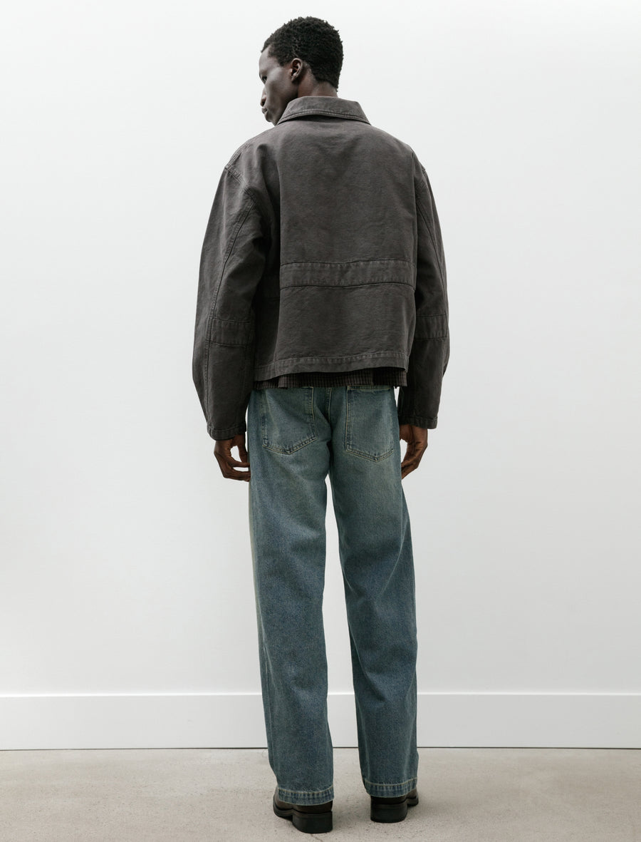 mfpen Courier Jacket Washed Grey Canvas – Neighbour