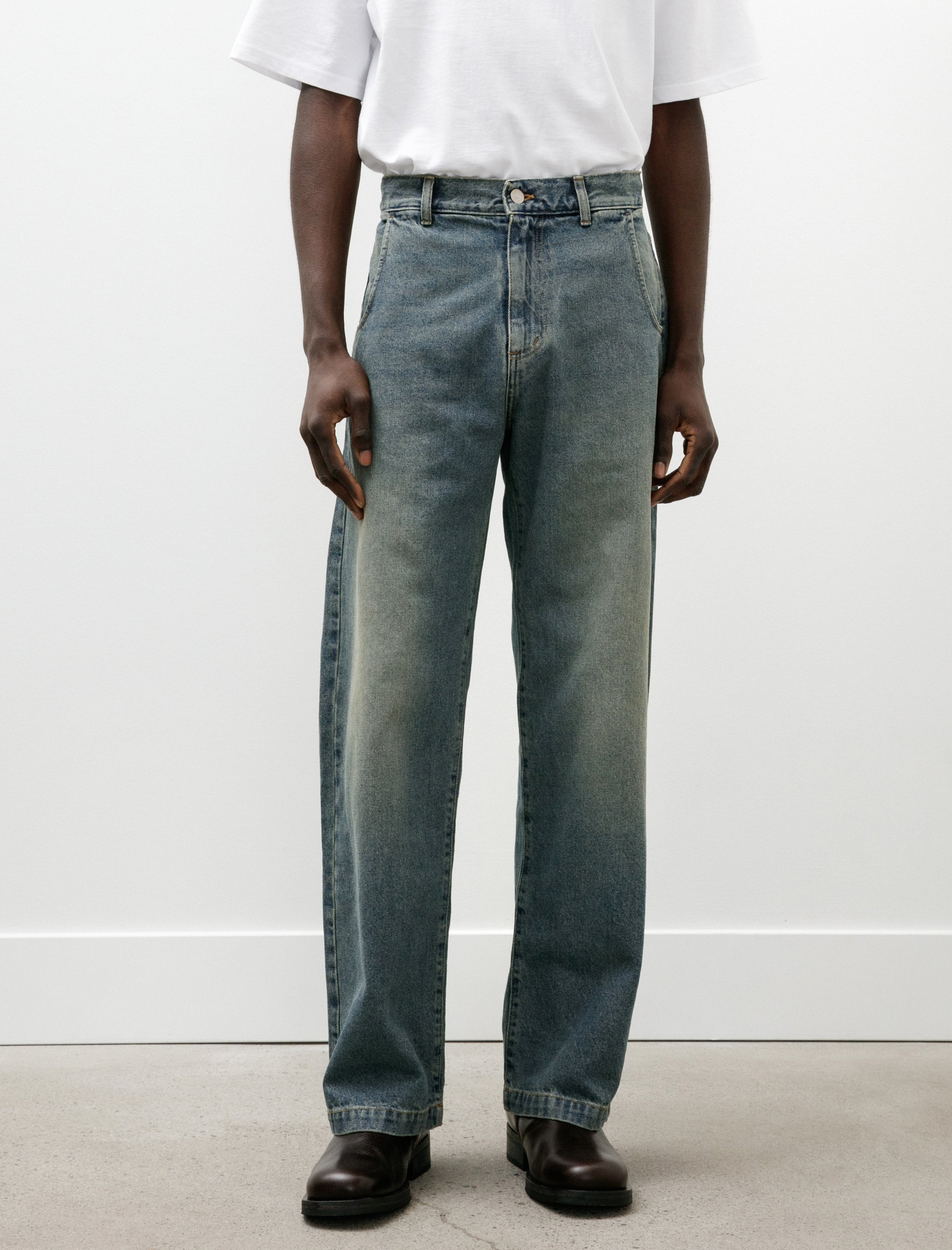 mfpen Straight Cut Jeans Vintage Blue