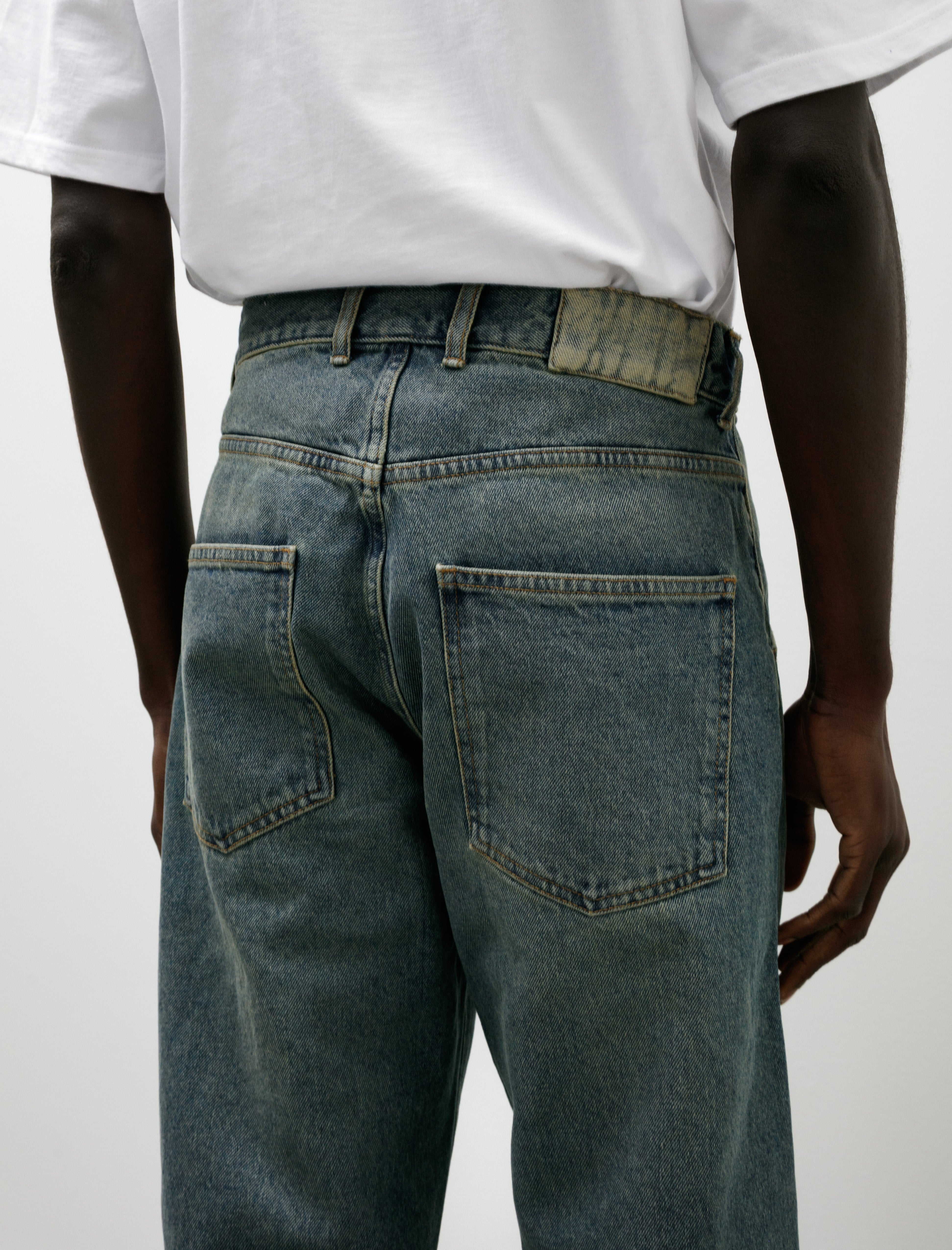 mfpen Straight Cut Jeans Vintage Blue