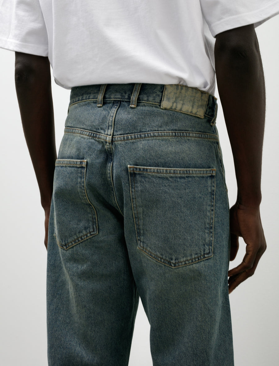 Straight Cut Jeans Vintage Blue - Image 7