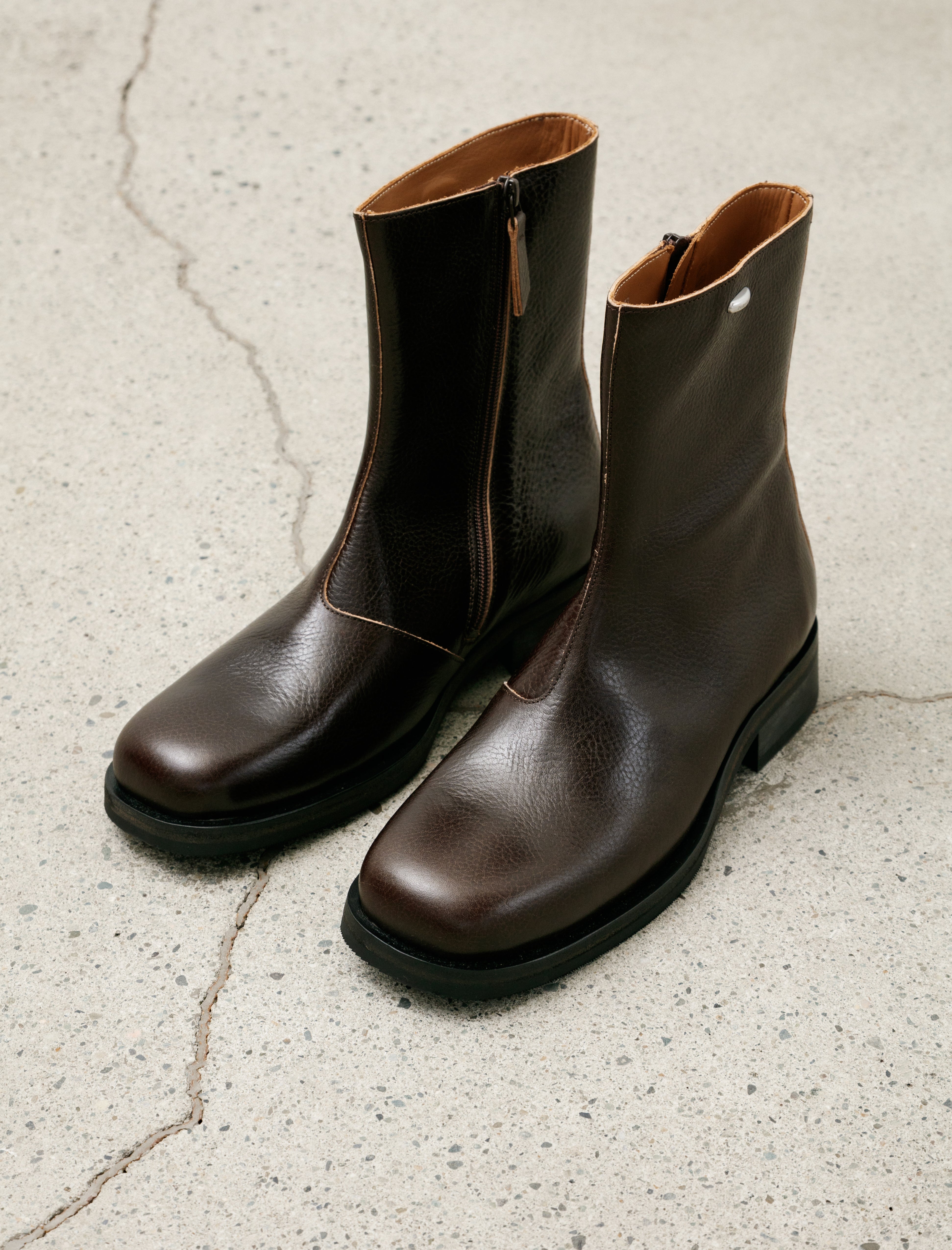 Our Legacy Camion Boot Deep Americano Leather