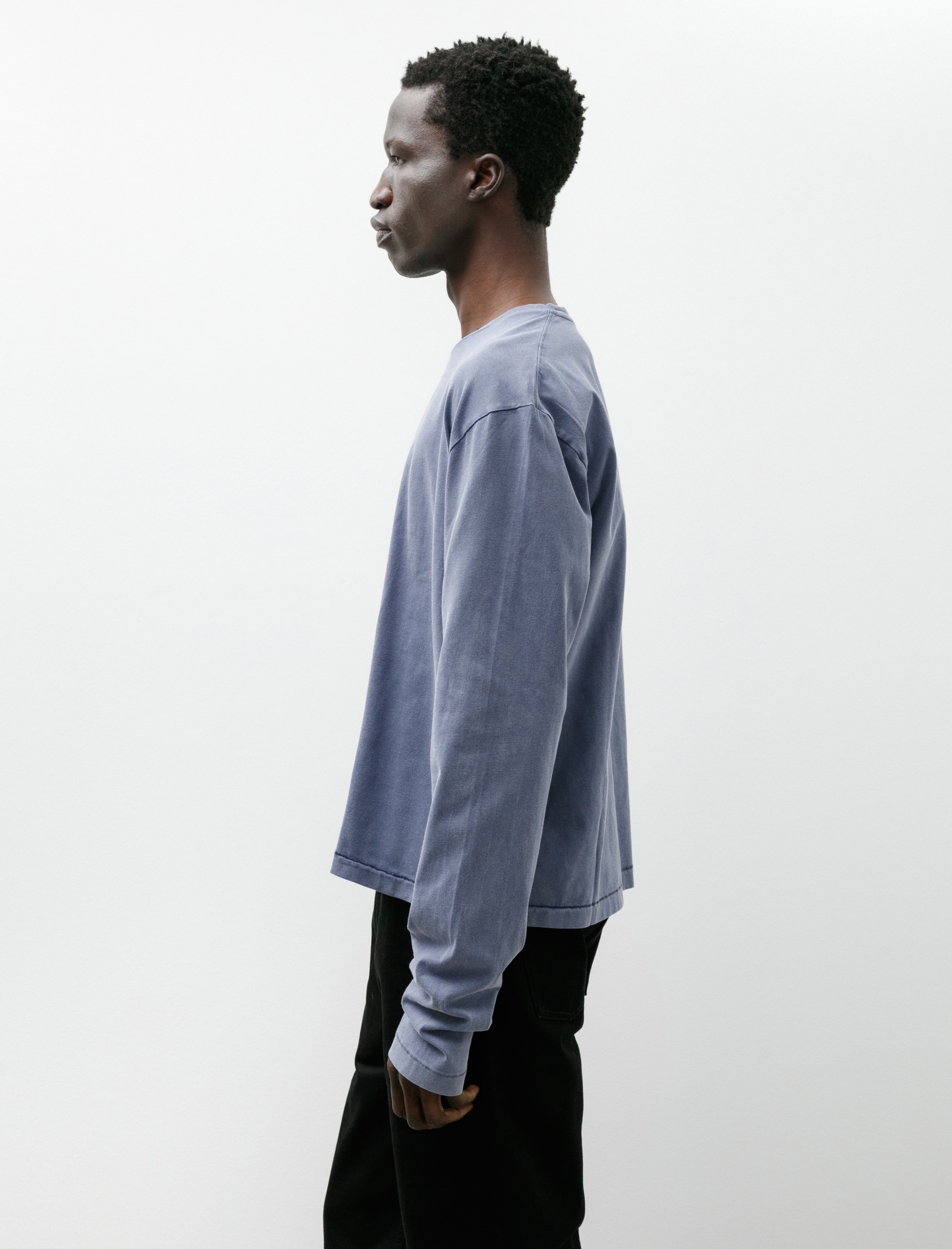 Salon C.Lundman Long Sleeve T-Shirt Faded Blue
