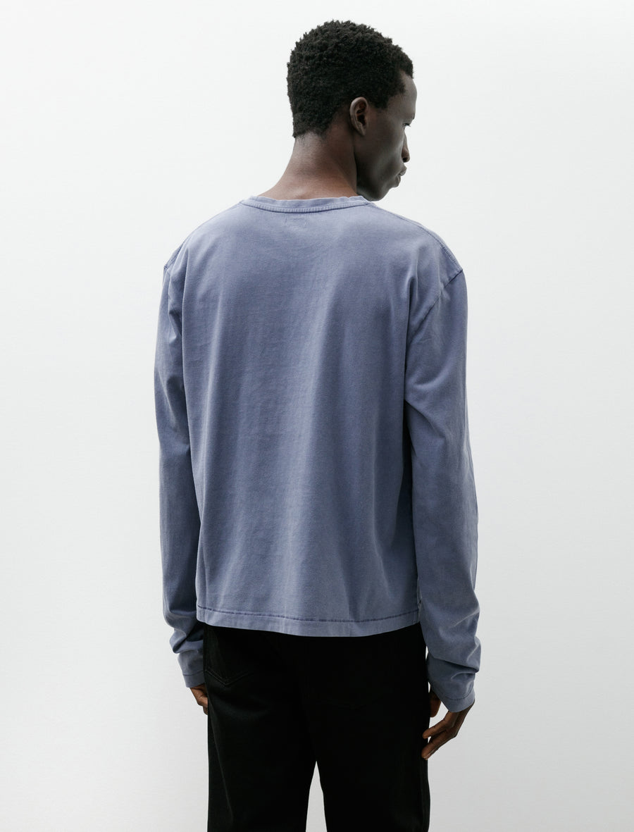 Long Sleeve T-Shirt Faded Blue - Image 2