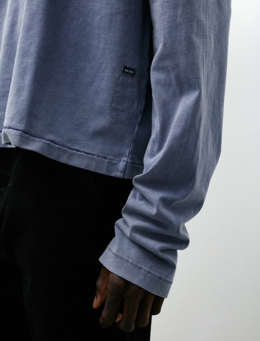 Salon C.Lundman Long Sleeve T-Shirt Faded Blue – Neighbour
