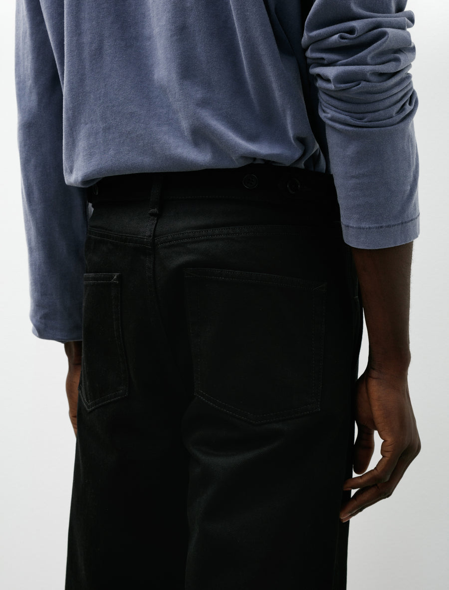 Tailored Denim Jean 100 Heavy Denim Black - Image 7