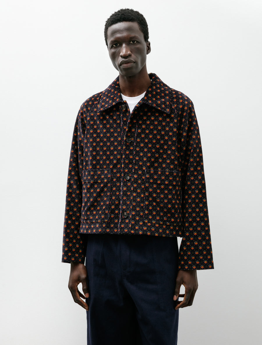 Bode Mcallister Corduroy Jacket Purple – Neighbour