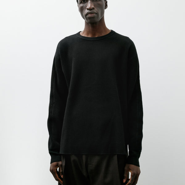Phigvel Heavy Waffle Top Ink Black – Neighbour