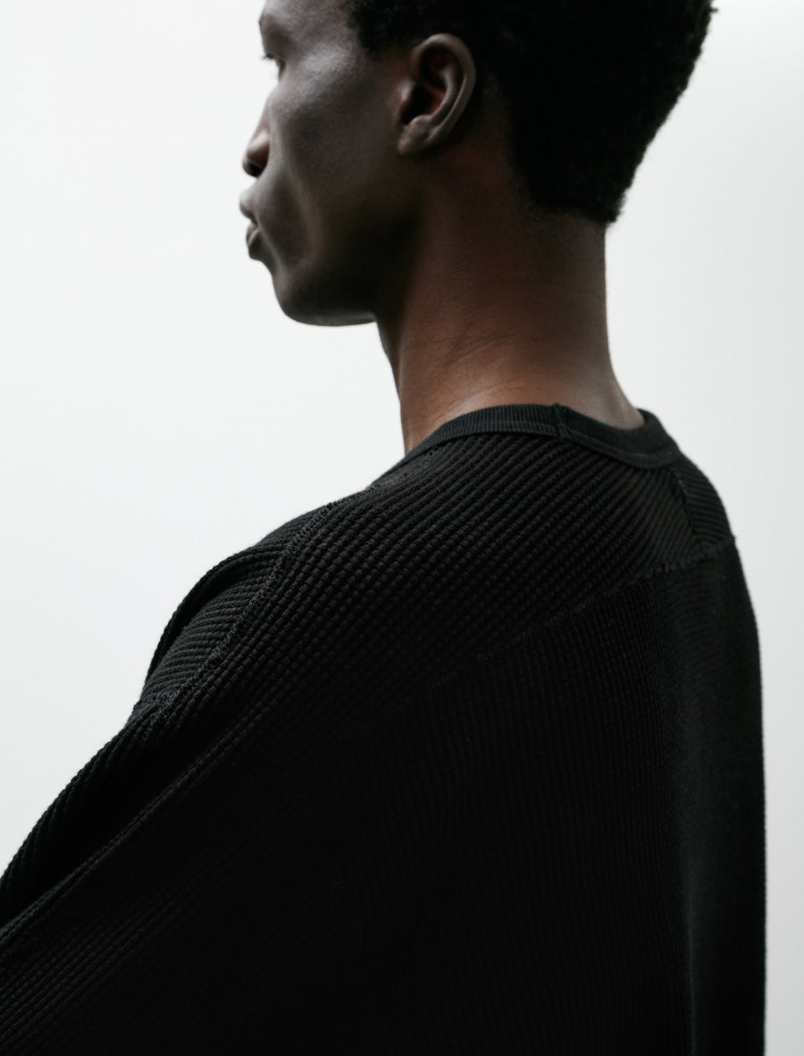 Heavy Waffle Top Ink Black - Image 4