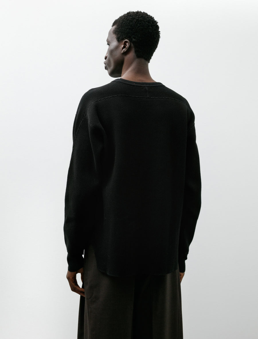 Heavy Waffle Top Ink Black - Image 2