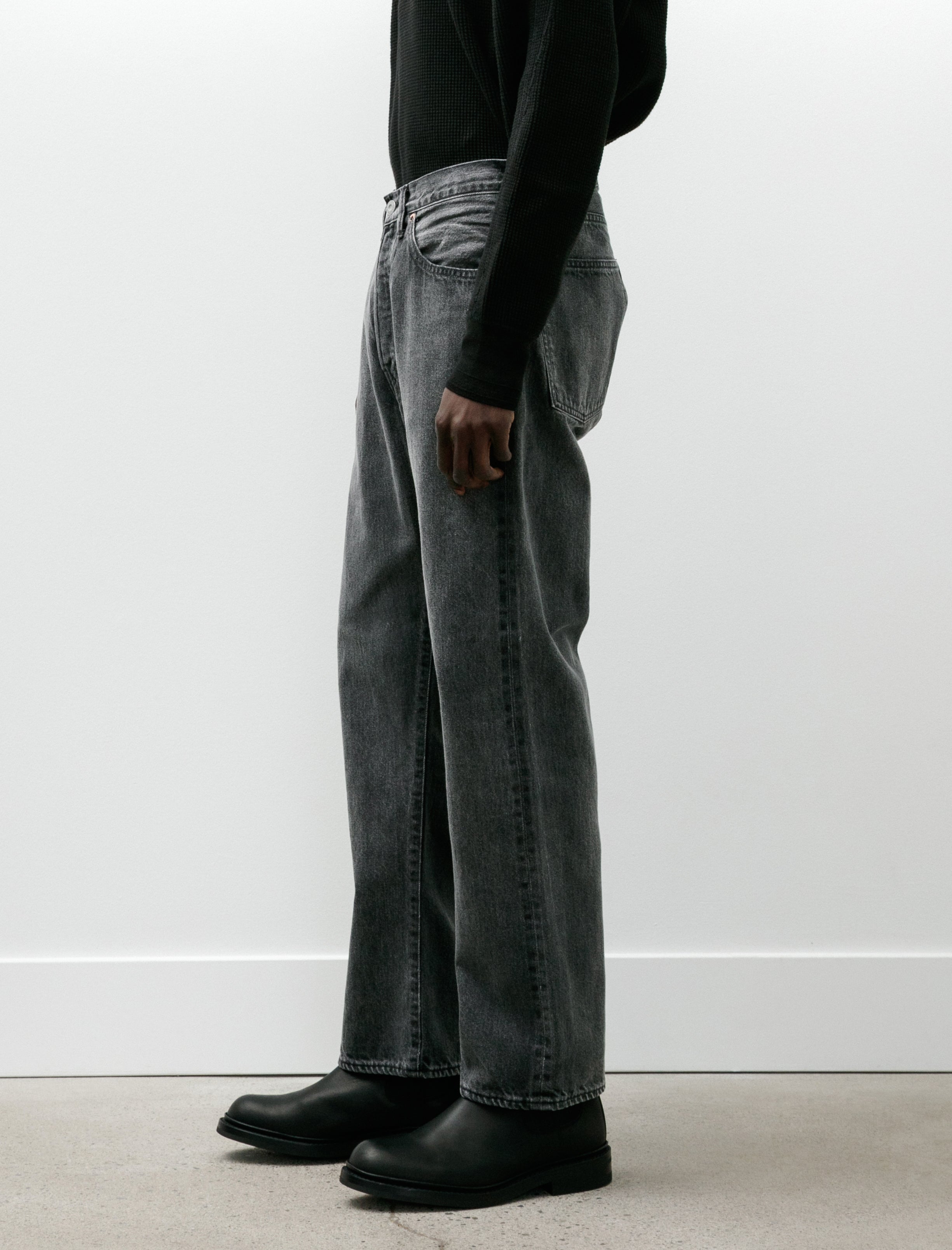 Phigvel Classic Faded Jeans Black Fade