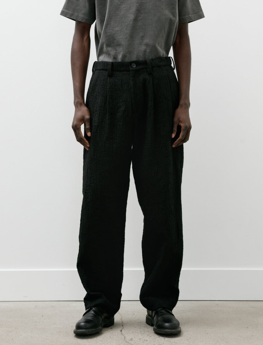 Shrink Jacquard Pants Black - Image 4