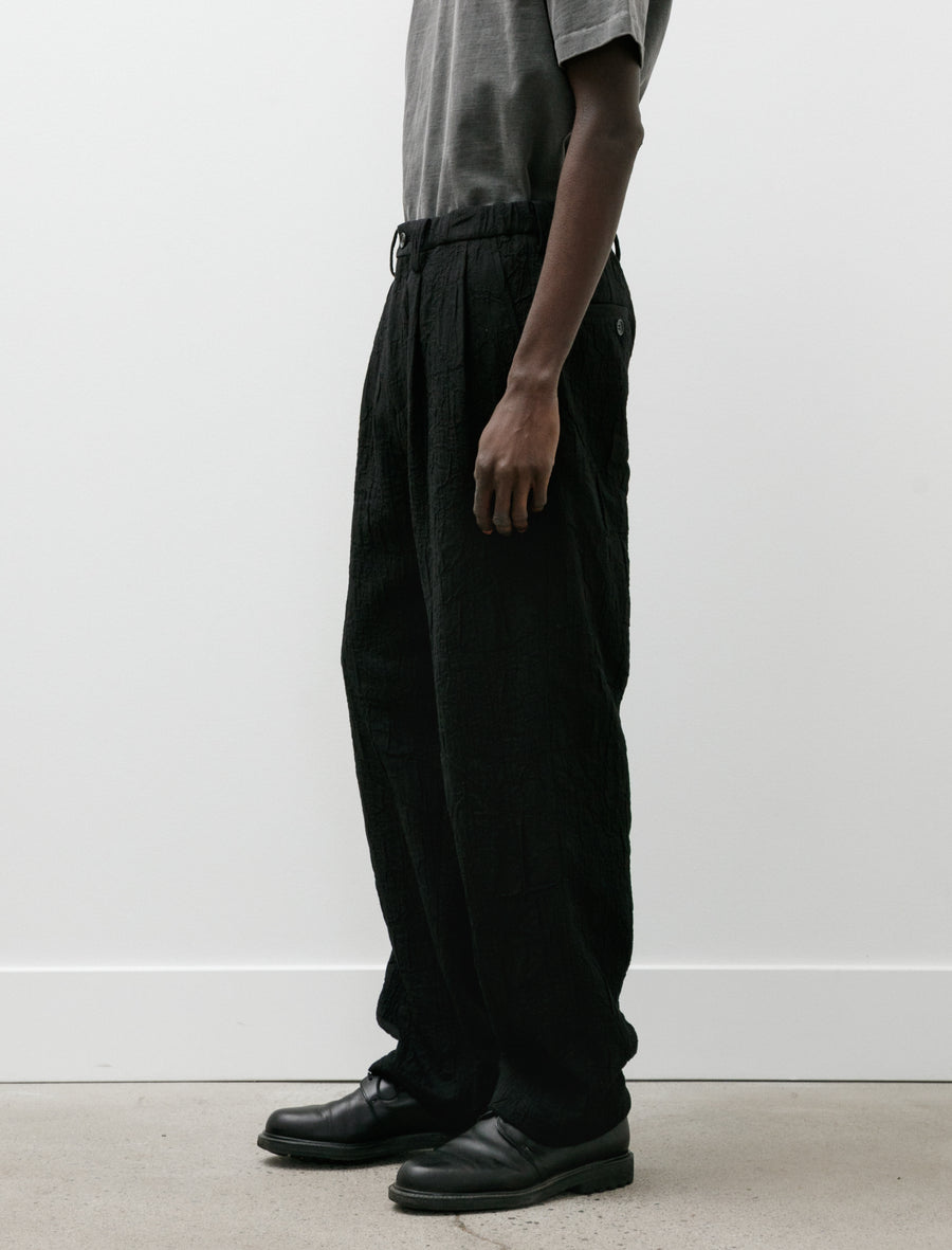 Shrink Jacquard Pants Black - Image 6