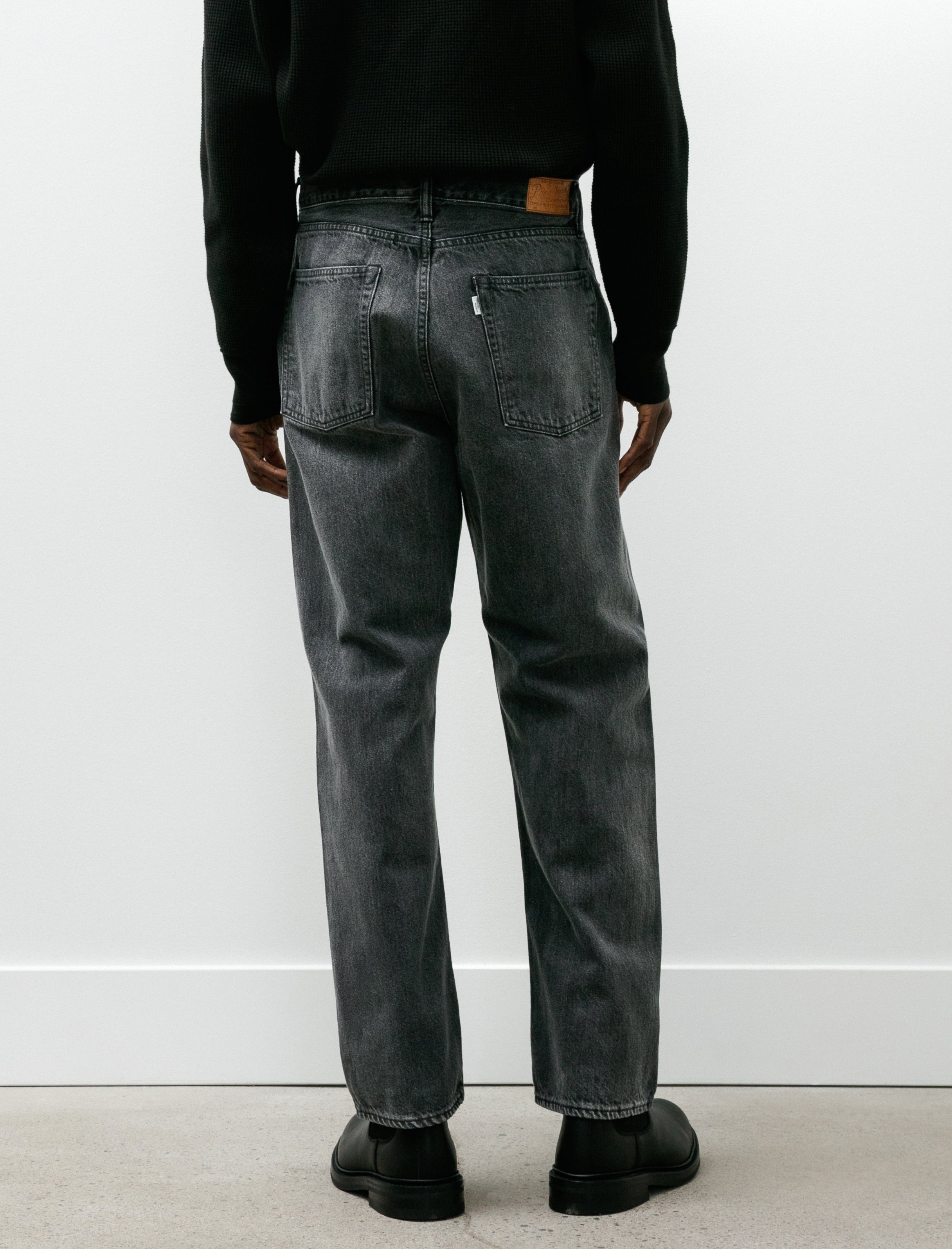 Phigvel Classic Faded Jeans Black Fade