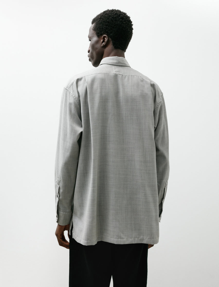 Come Up To The Studio Shirt Black/White Puppy Wool - Image 2