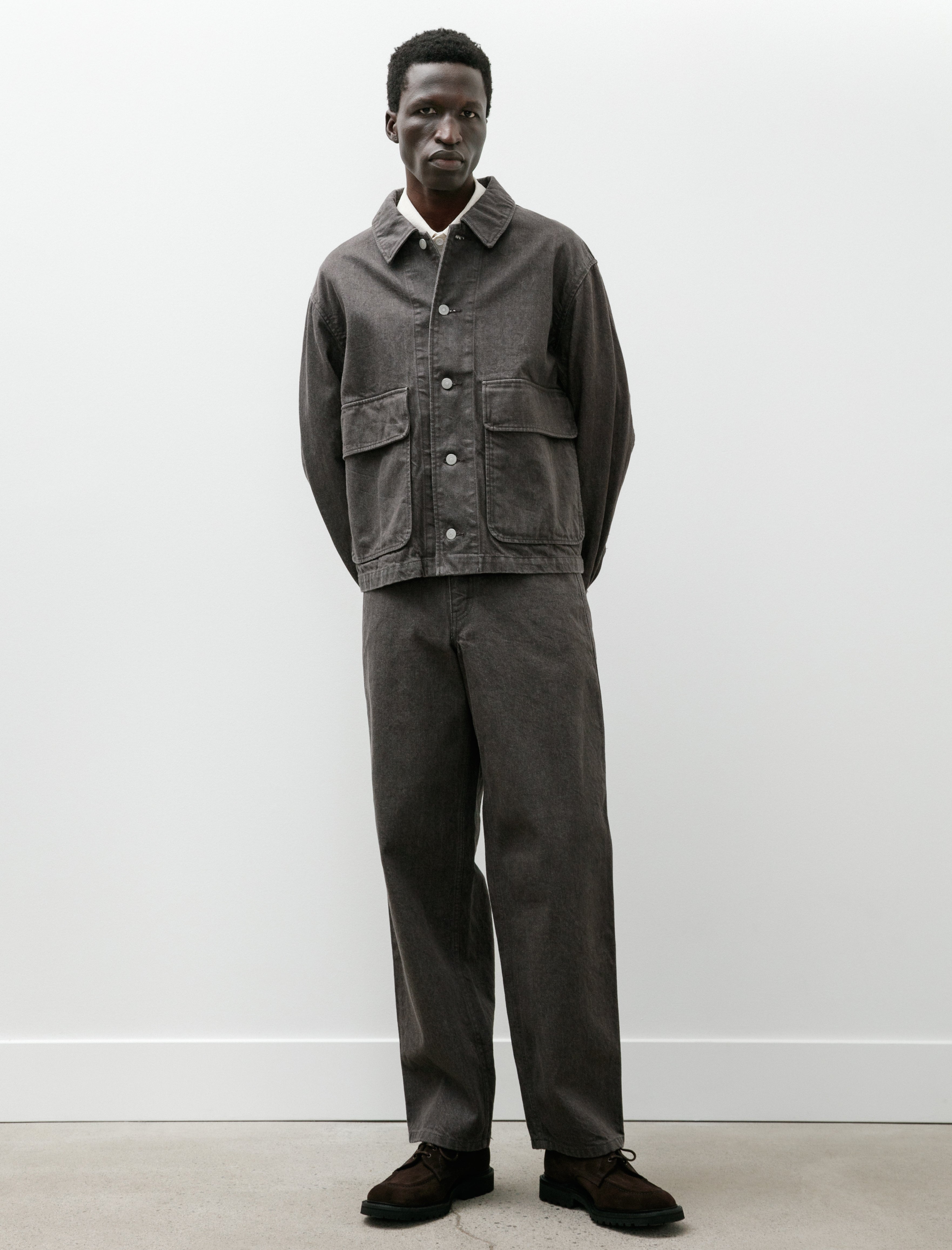 James Coward Replica Jacket Brown 13.5oz Rope Dyed Denim