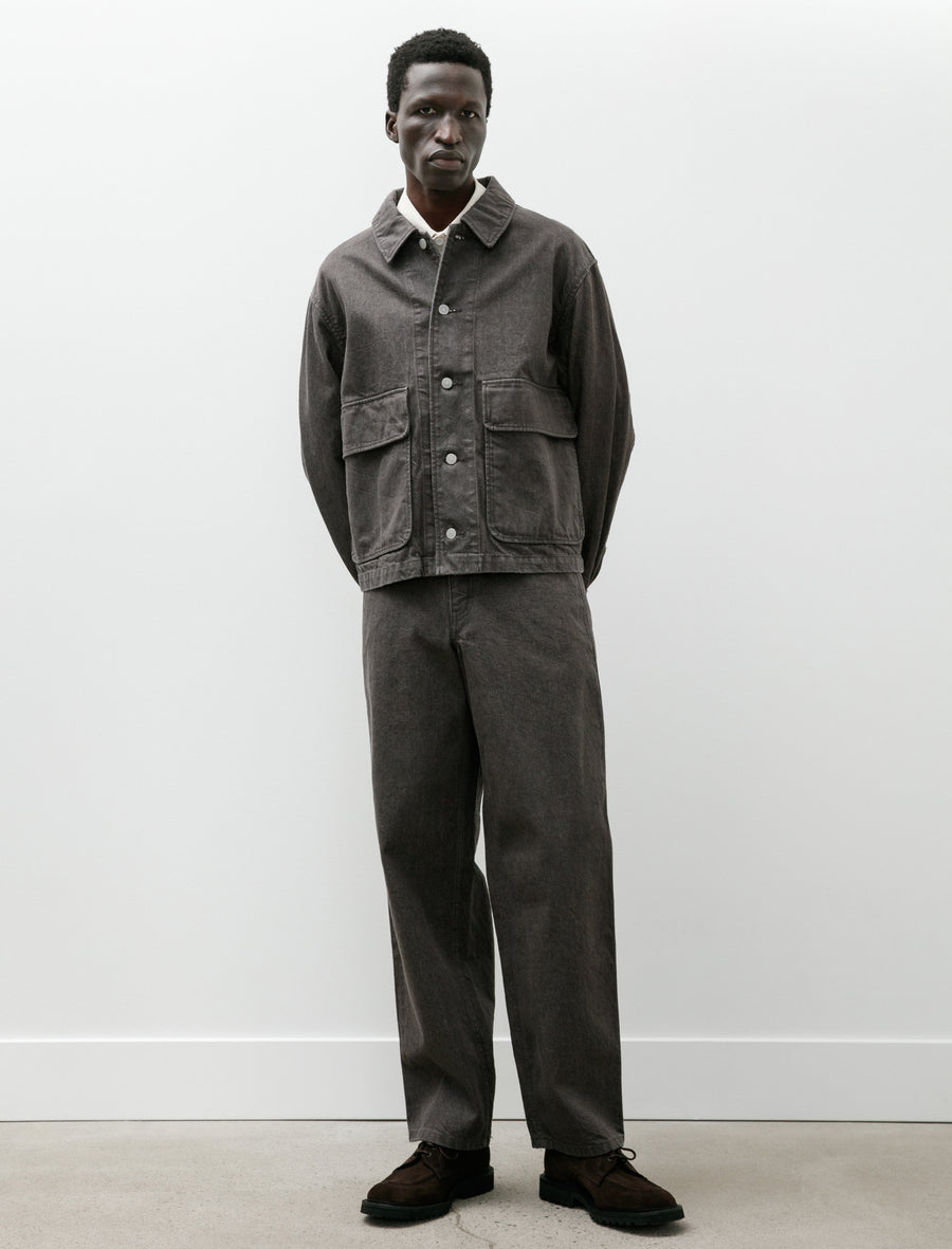 Replica Jacket Brown 13.5oz Rope Dyed Denim - Image 4