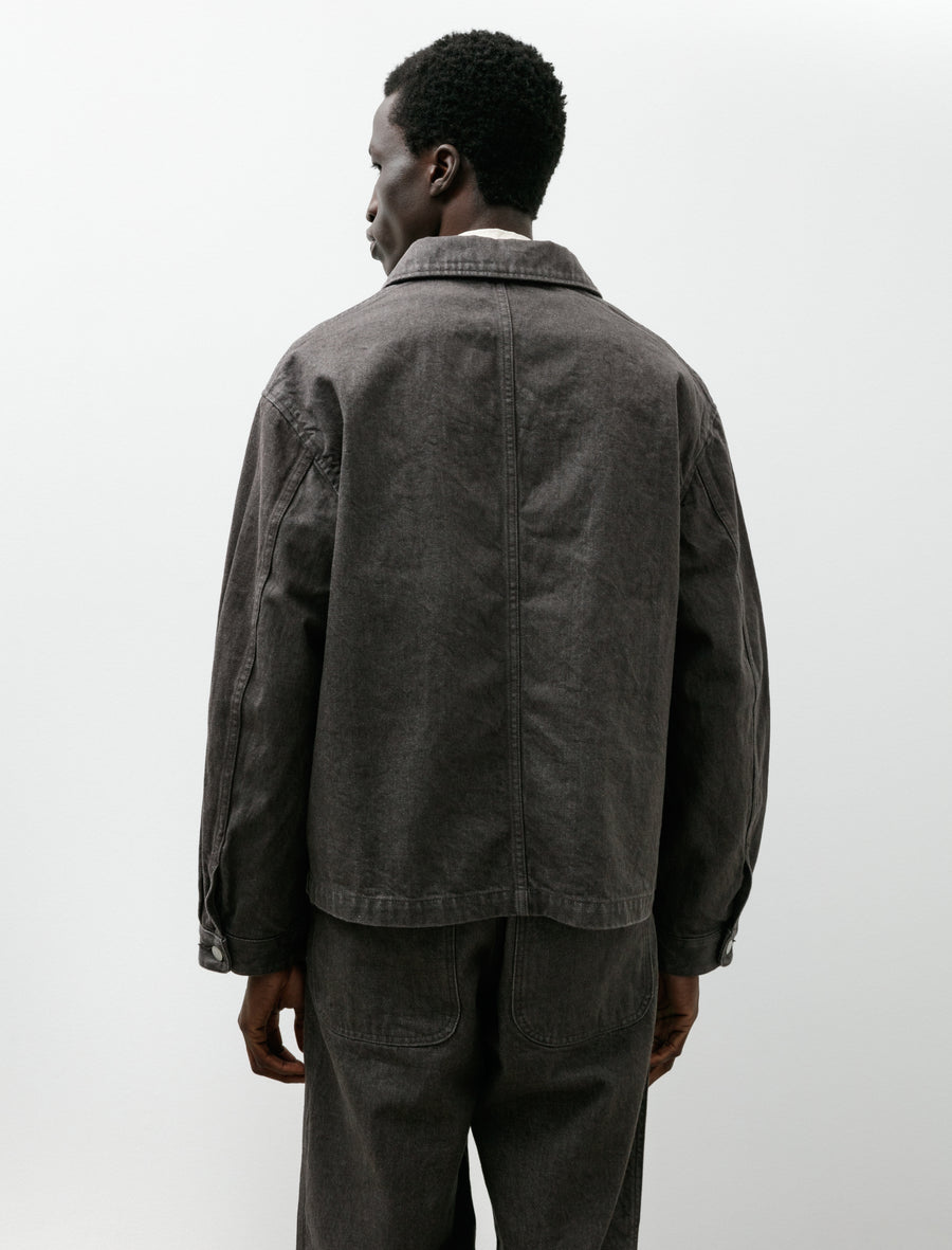 Replica Jacket Brown 13.5oz Rope Dyed Denim - Image 2