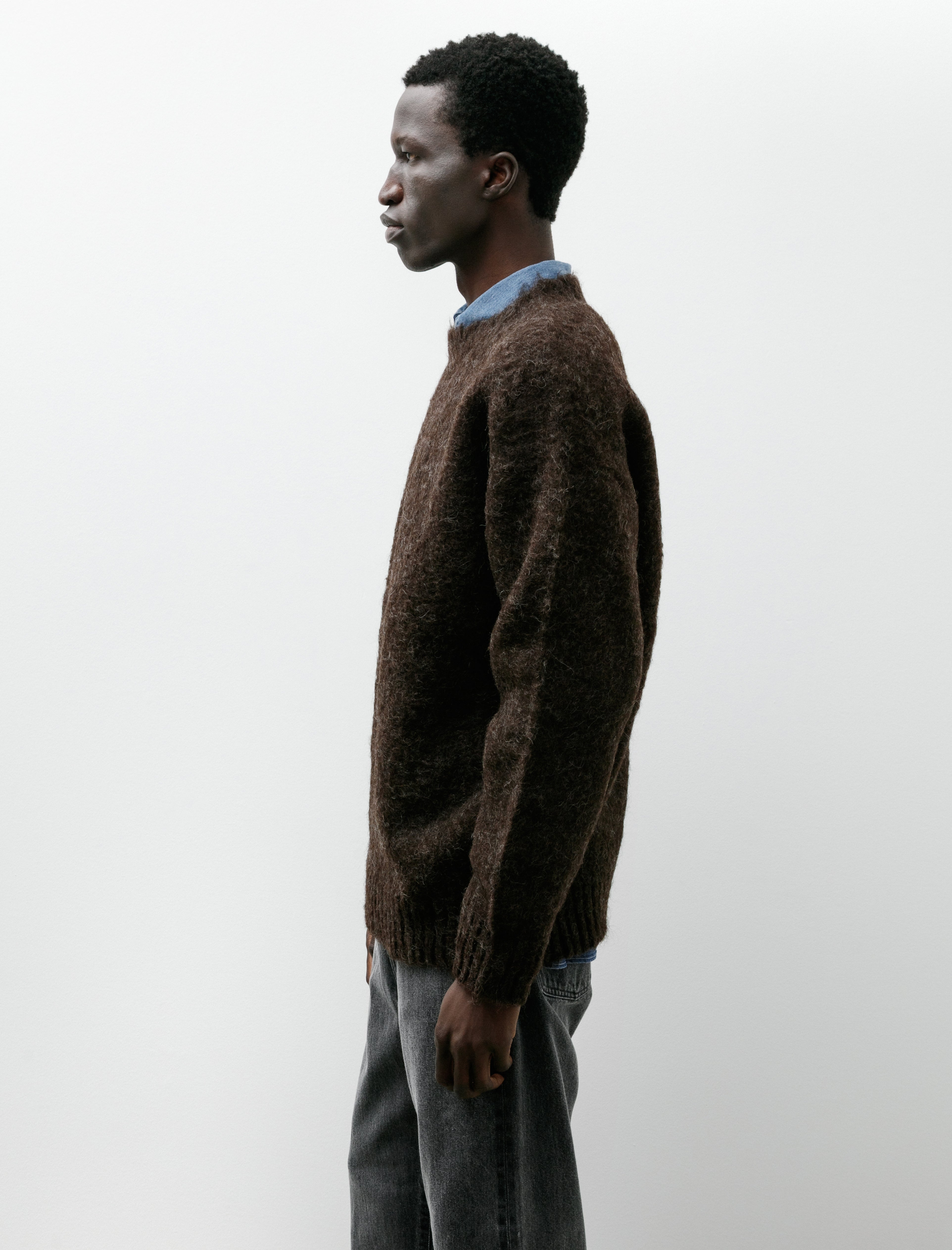 Phigvel Shaggydog Sweater Brown