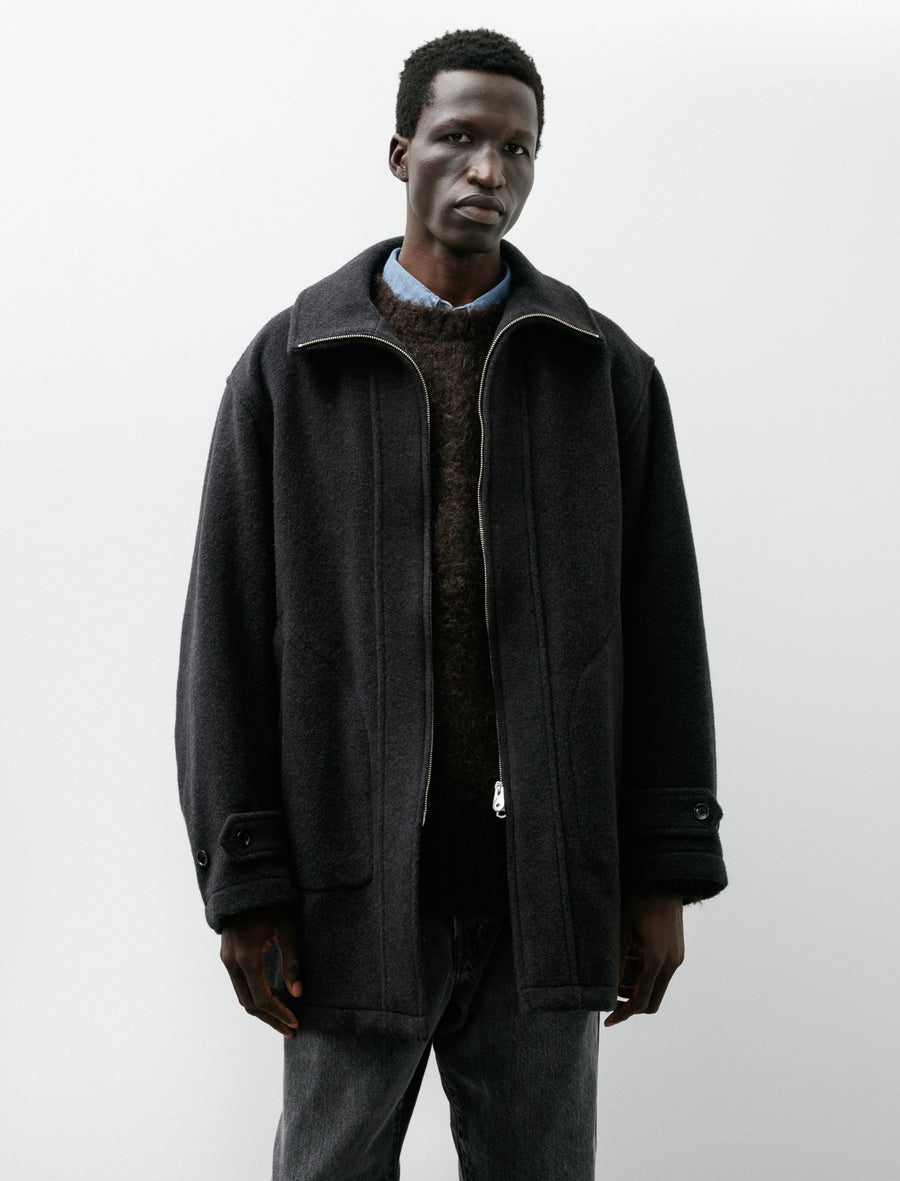 Hunting Over Coat Charcoal - Image 1