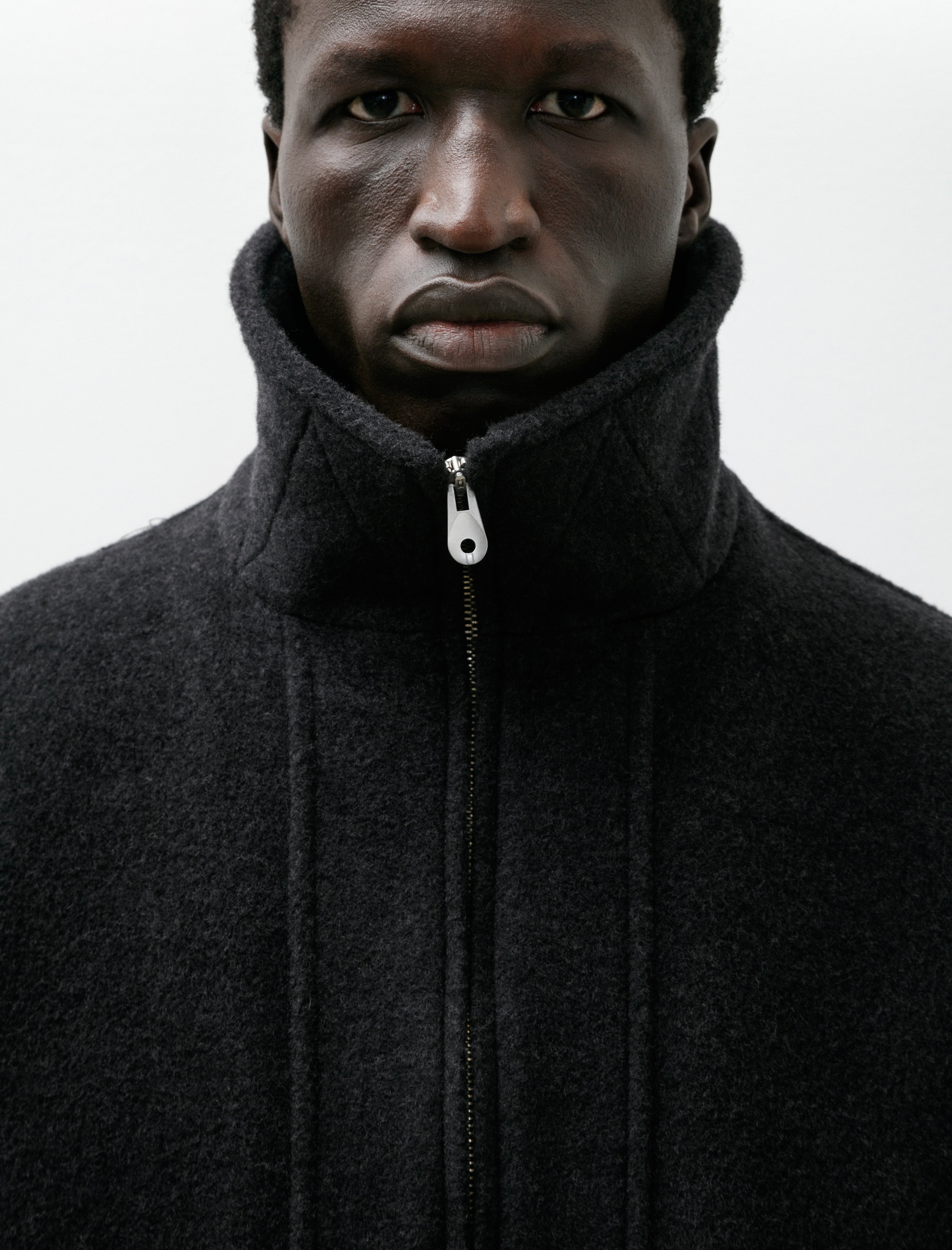 Phigvel Hunting Over Coat Charcoal