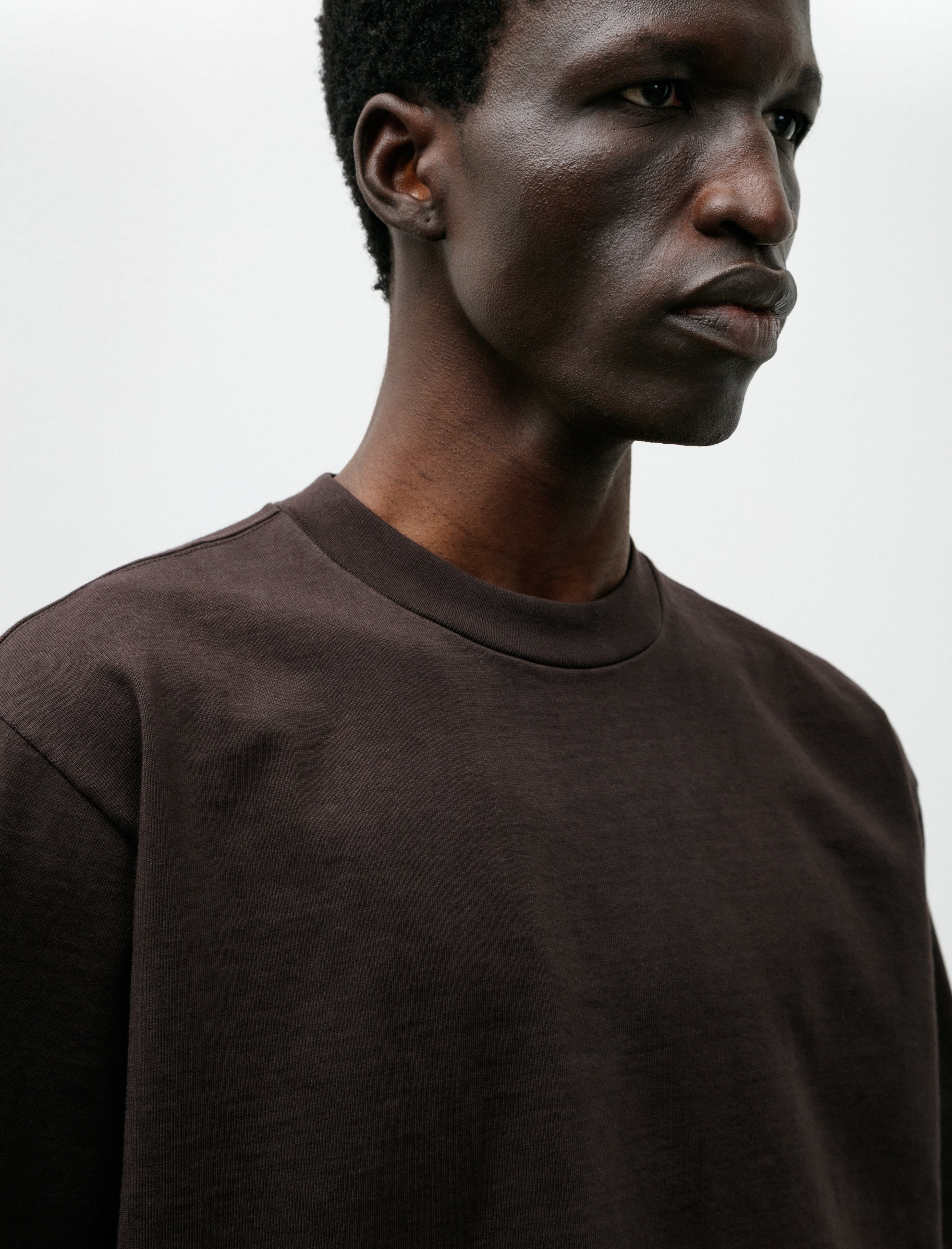 Lady White Co. Rugby T-Shirt Black Mushroom