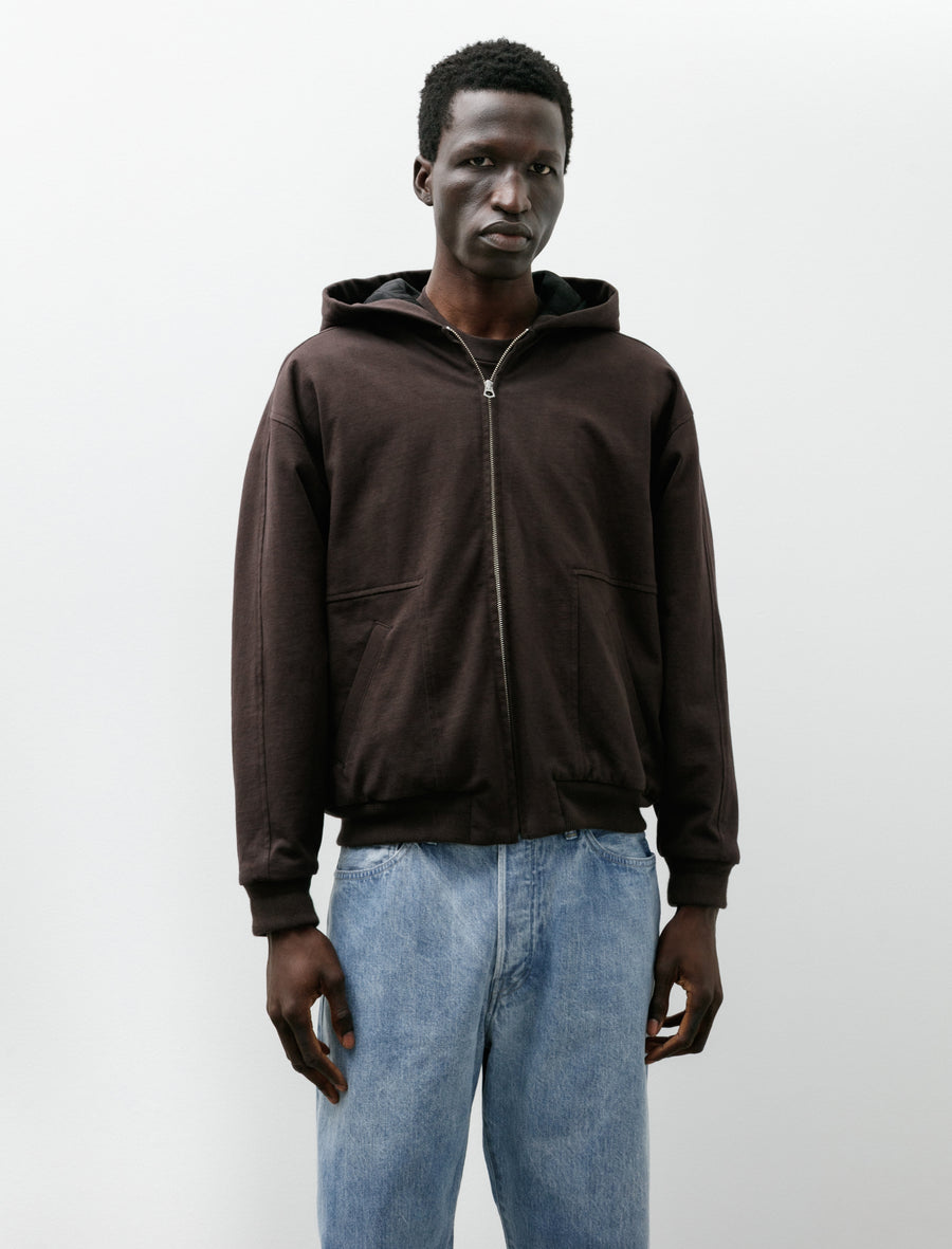 Hooded Barrington Jacket Black Mushroom - Image 1