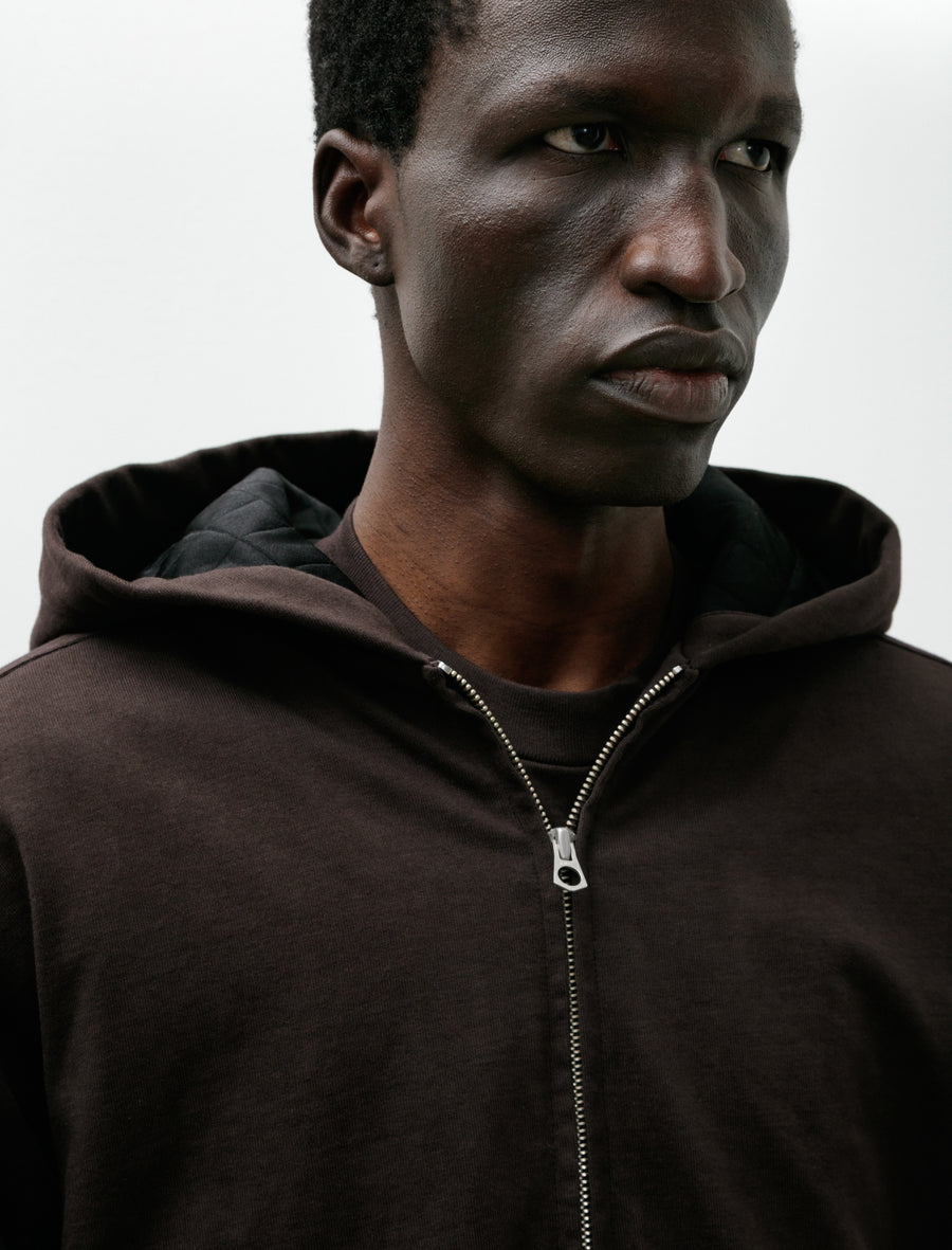 Hooded Barrington Jacket Black Mushroom - Image 4