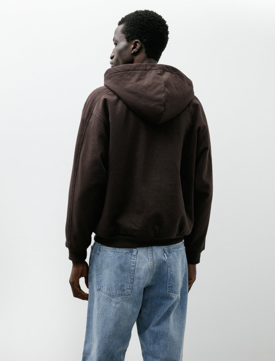 Hooded Barrington Jacket Black Mushroom - Image 2