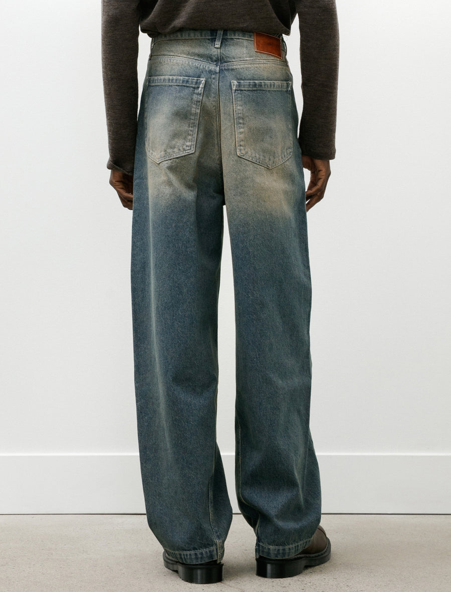 Wobbly Jeans Vintage Blue Green - Image 5