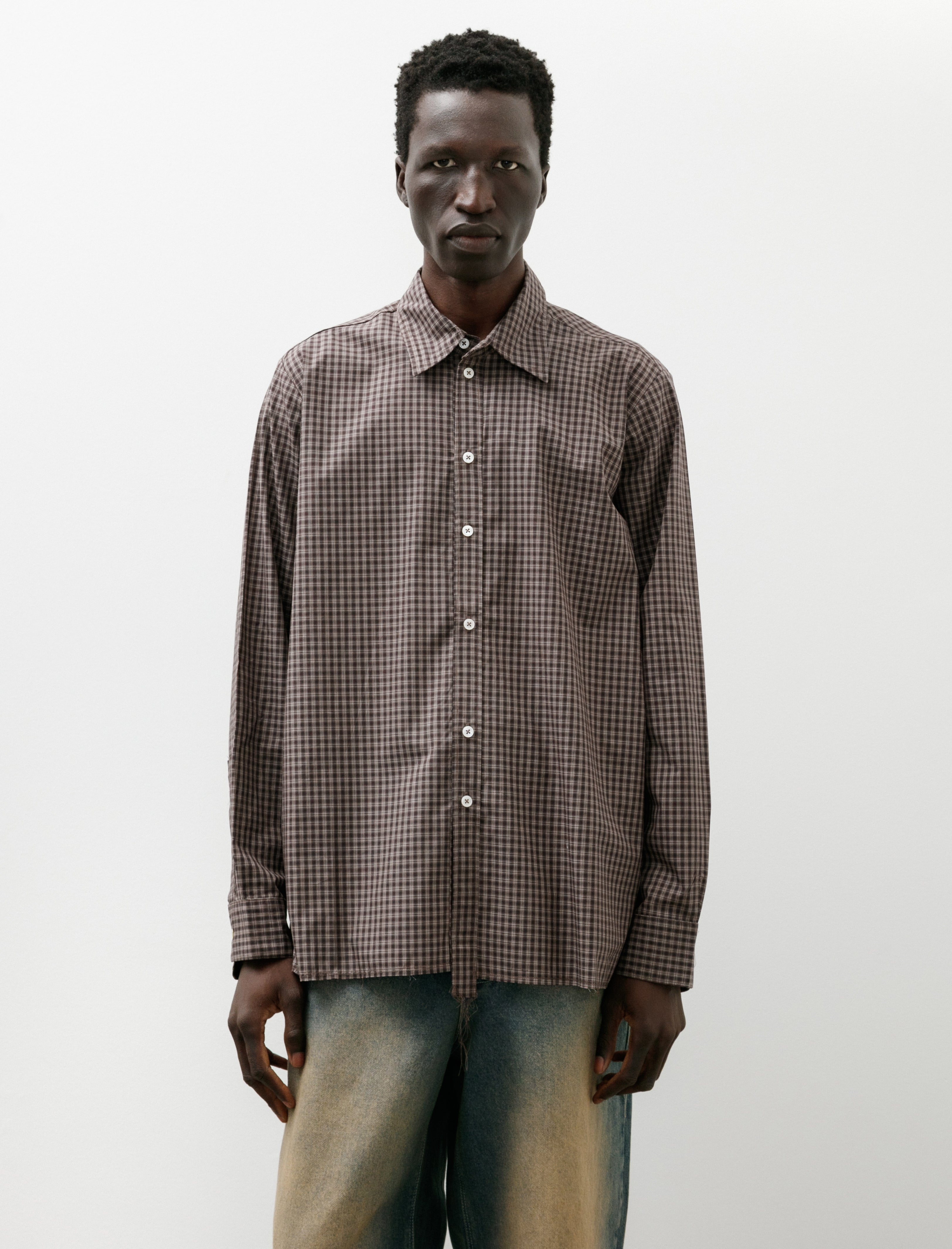 Camiel Fortgens Normal Shirt Brown Check
