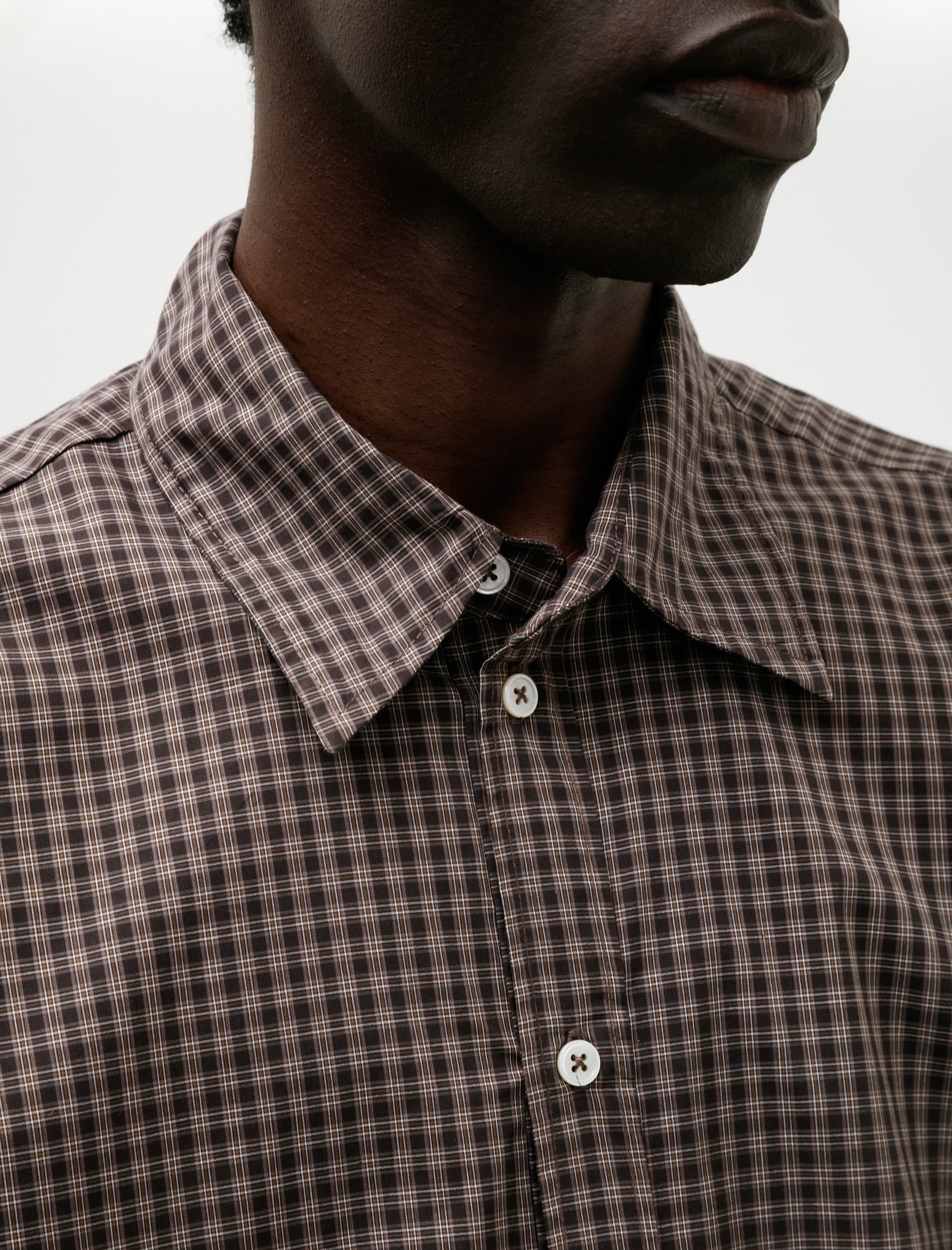 Camiel Fortgens Normal Shirt Brown Check