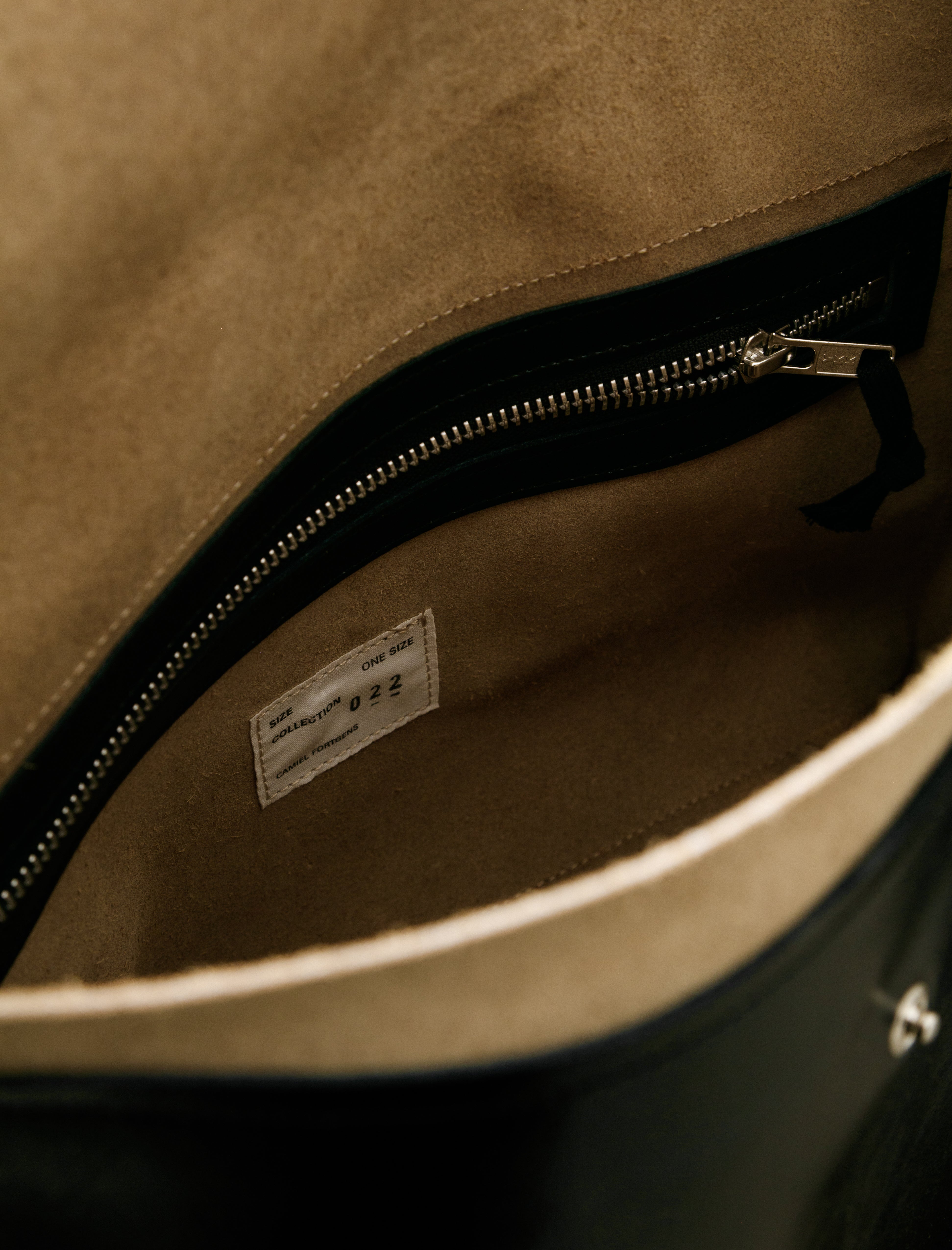 Camiel Fortgens Belt Bag M Leather Black